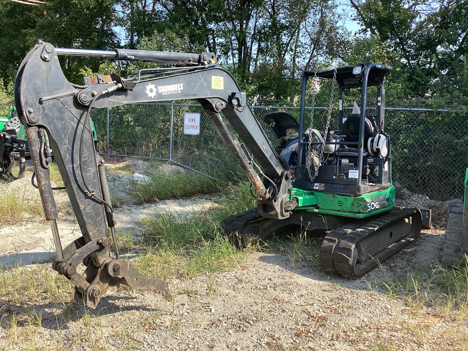 2015 John Deere 50G Mini Excavator