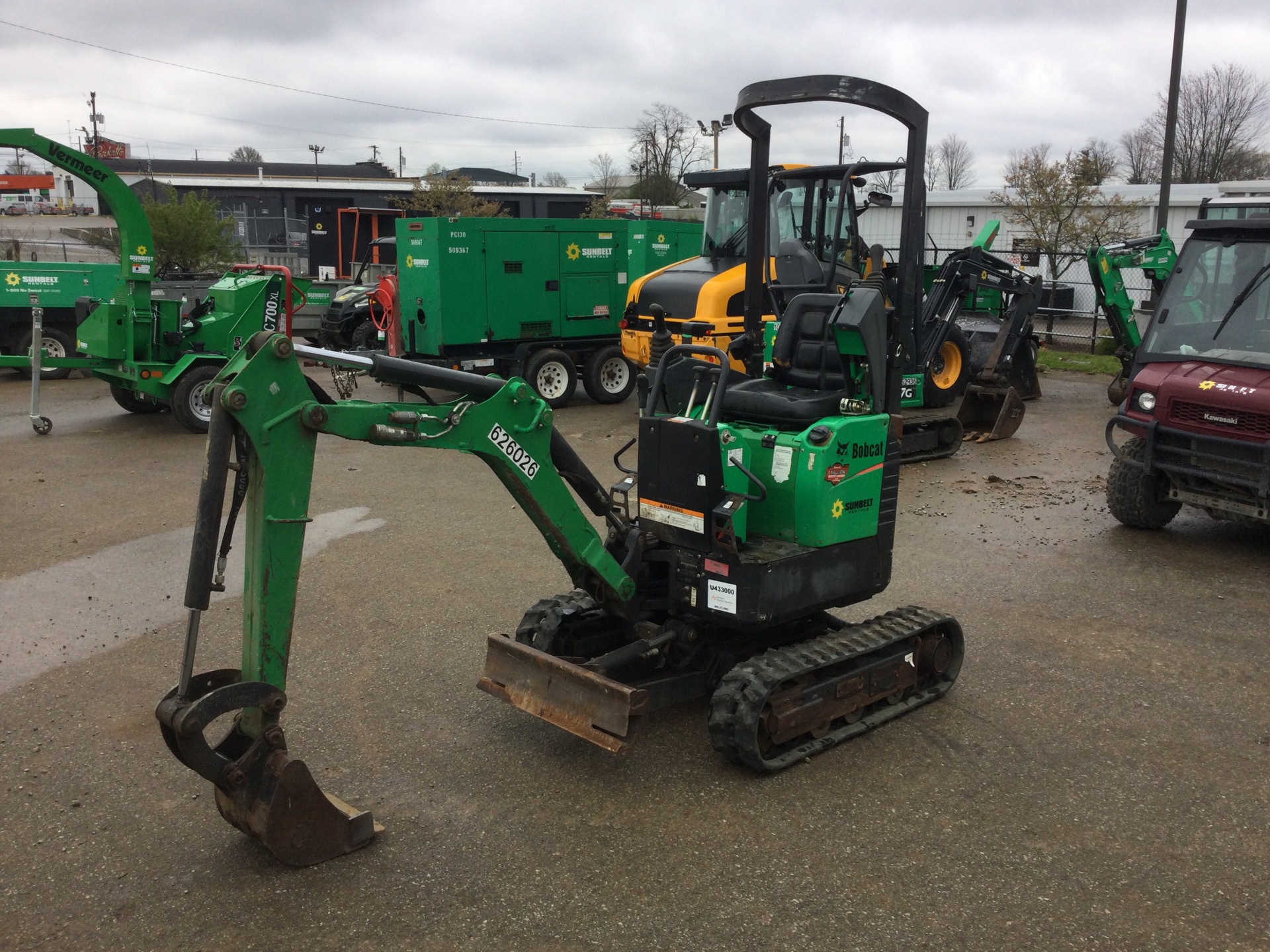 2014 Bobcat 418AA Mini Excavator