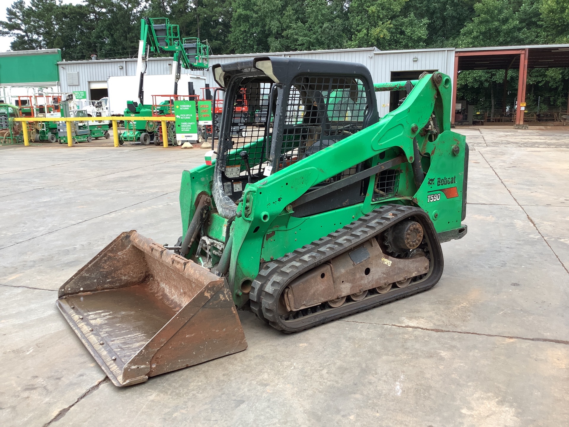 2015 Bobcat T590 Compact Track Loader