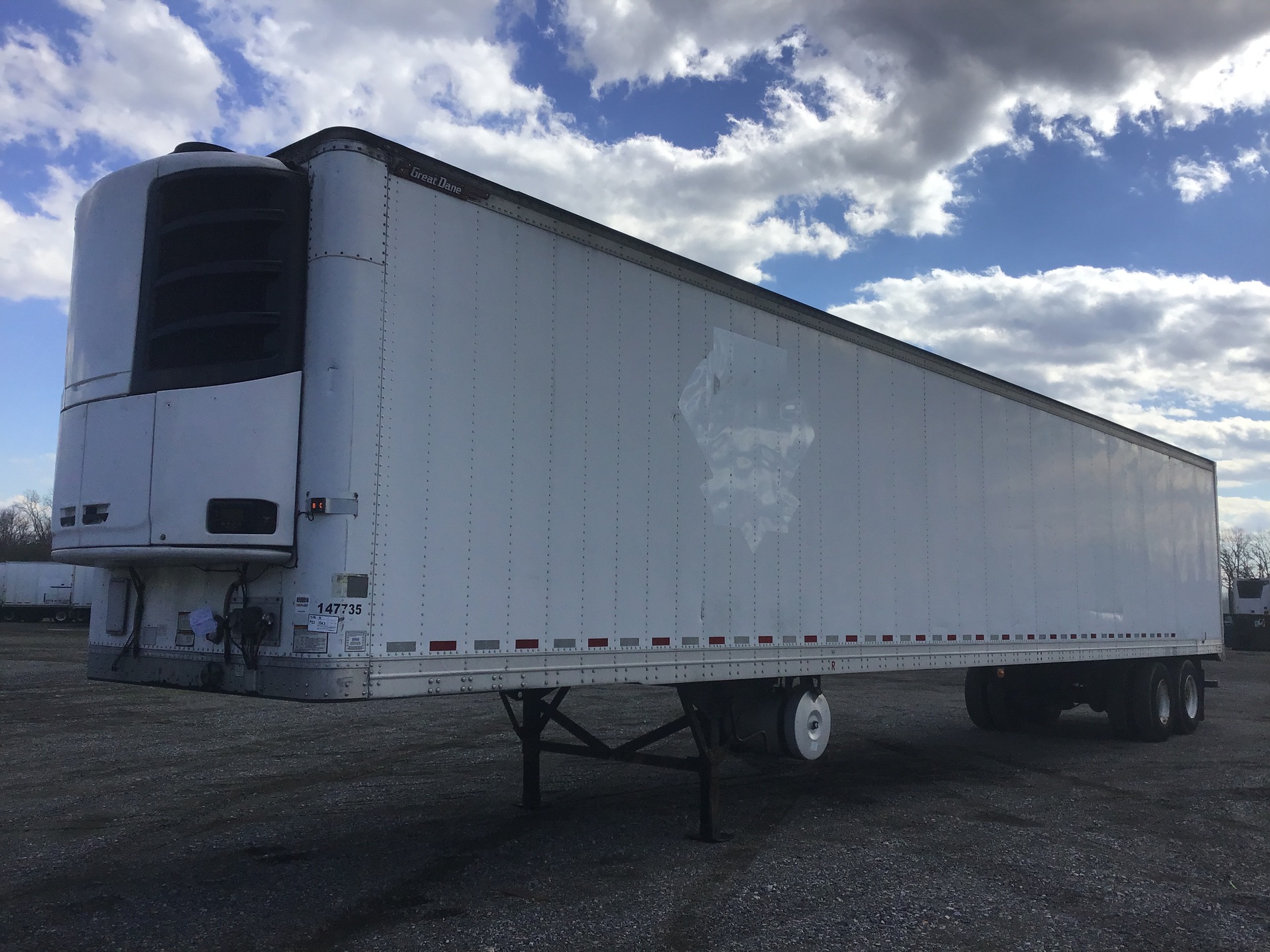 2016 Great Dane 53 ft T/A Refrigerated Trailer