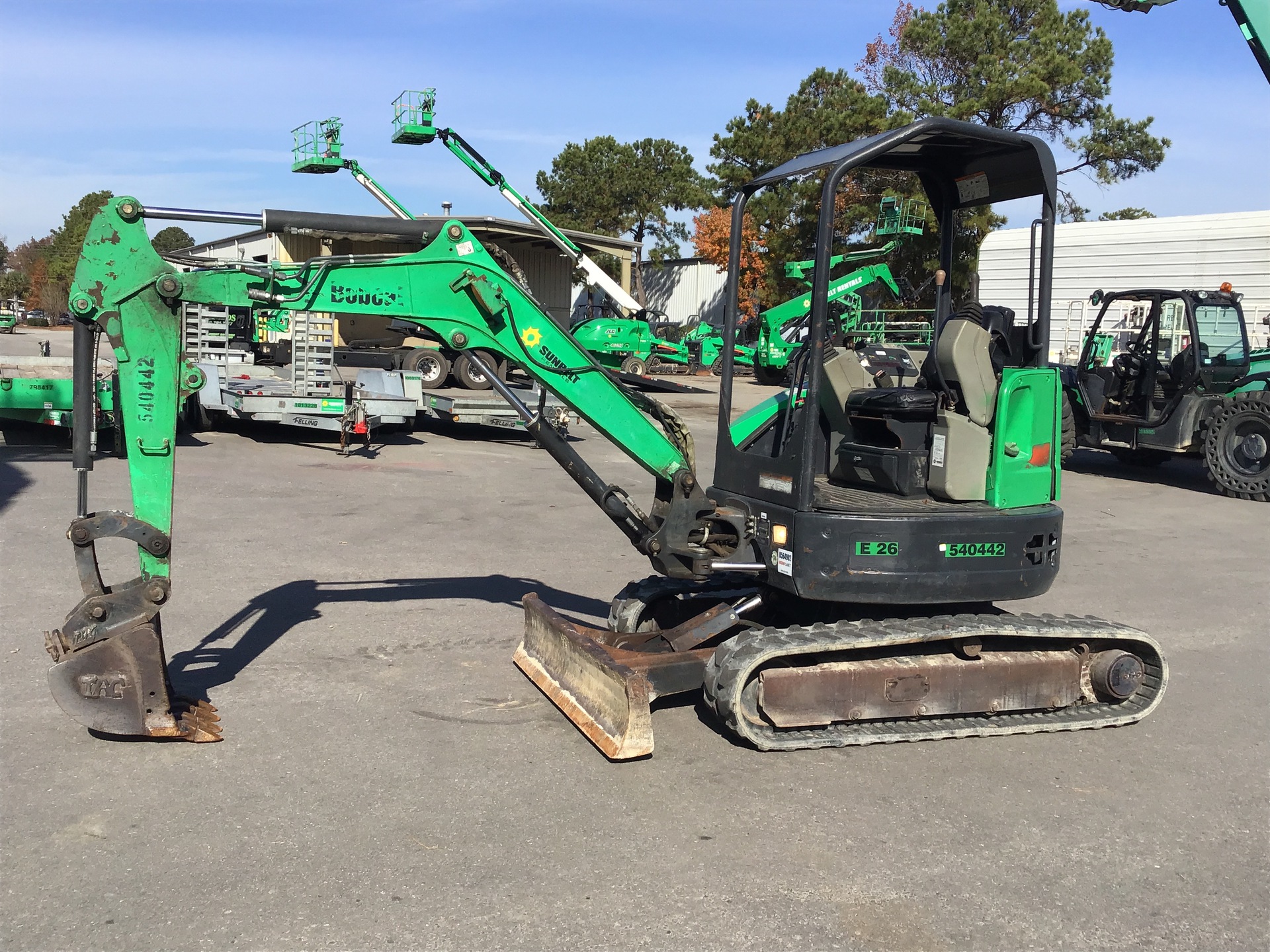 2013 Bobcat E26EM Mini Excavator