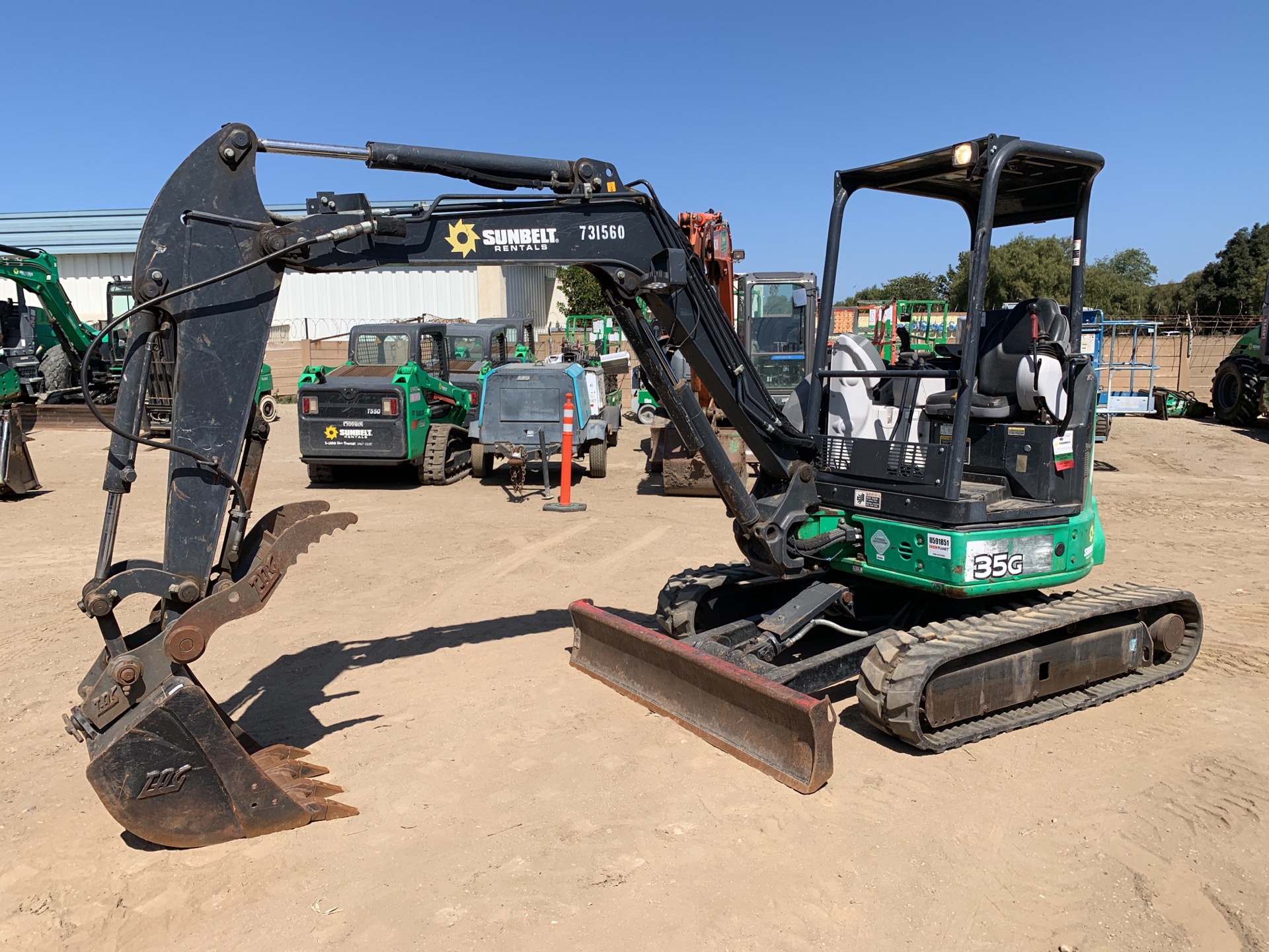 2015 John Deere 35G Mini Excavator