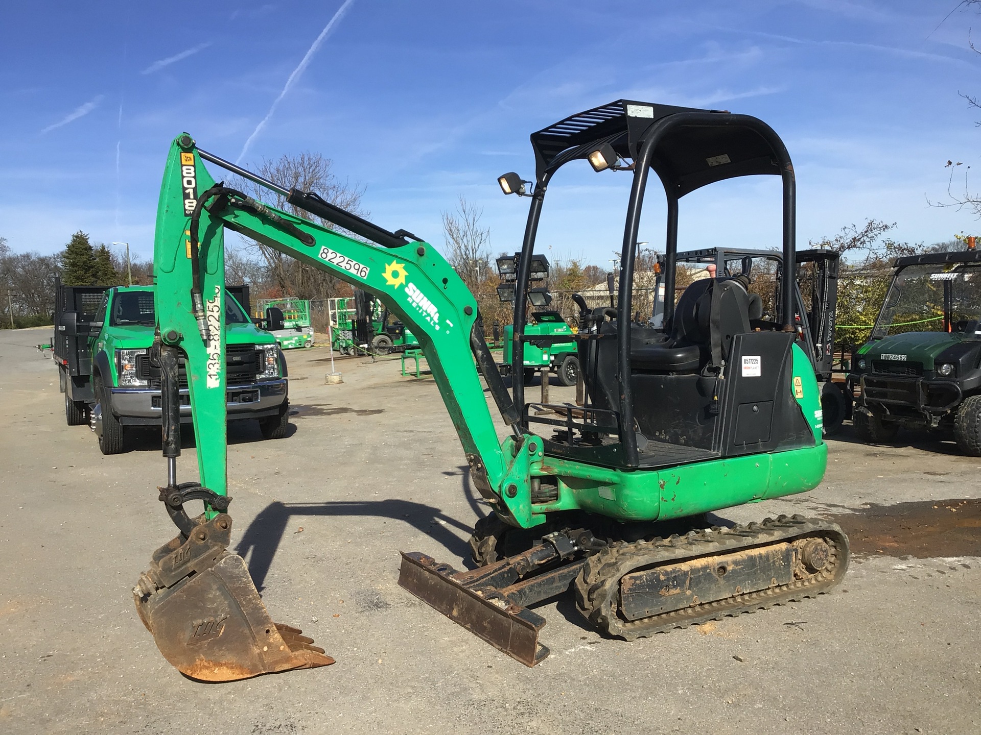 2016 JCB 8018 Mini Excavator