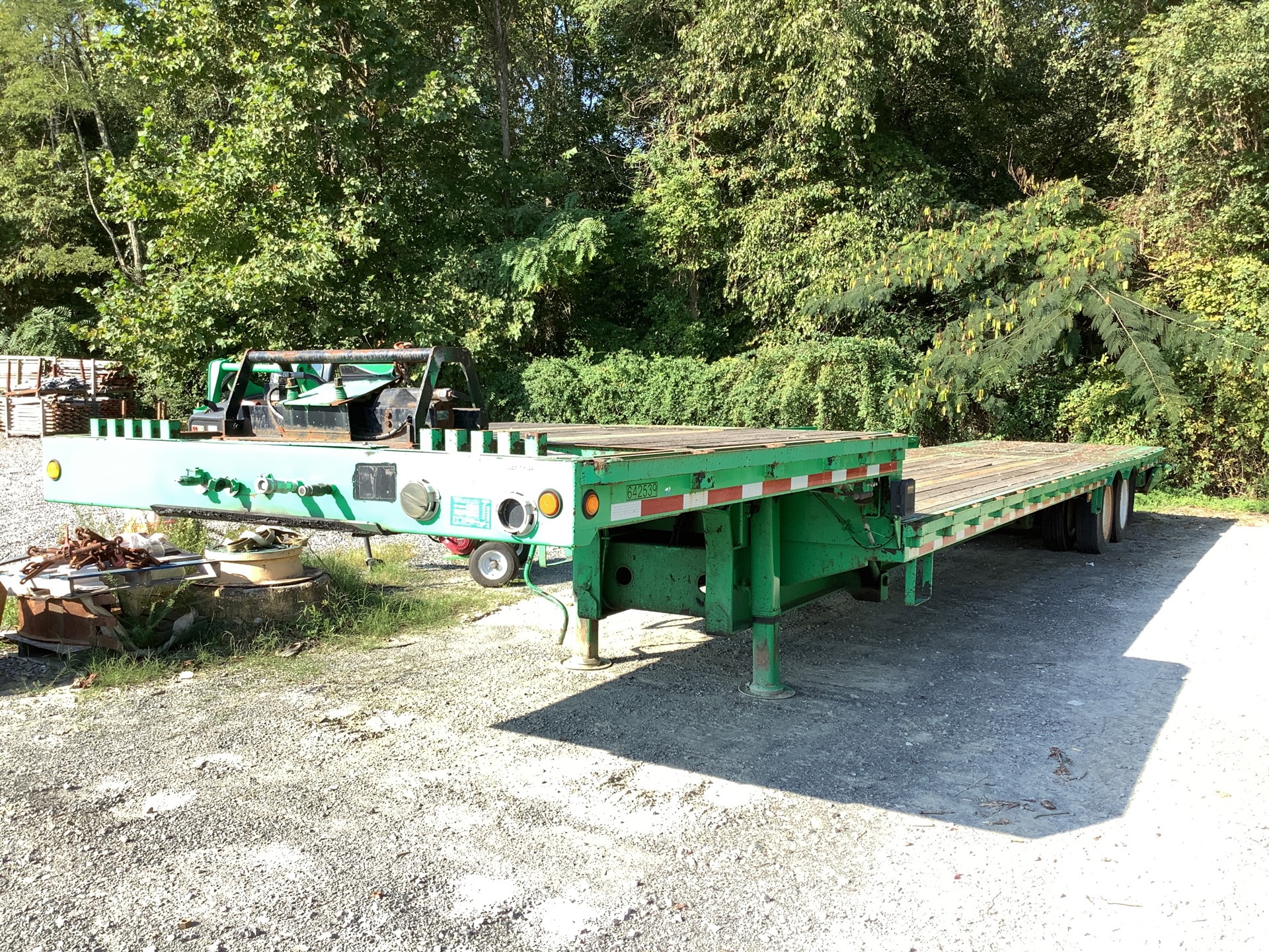 2013 Ledwell LW48HTHT2 48 ft T/A Hydraulic Tail Trailer