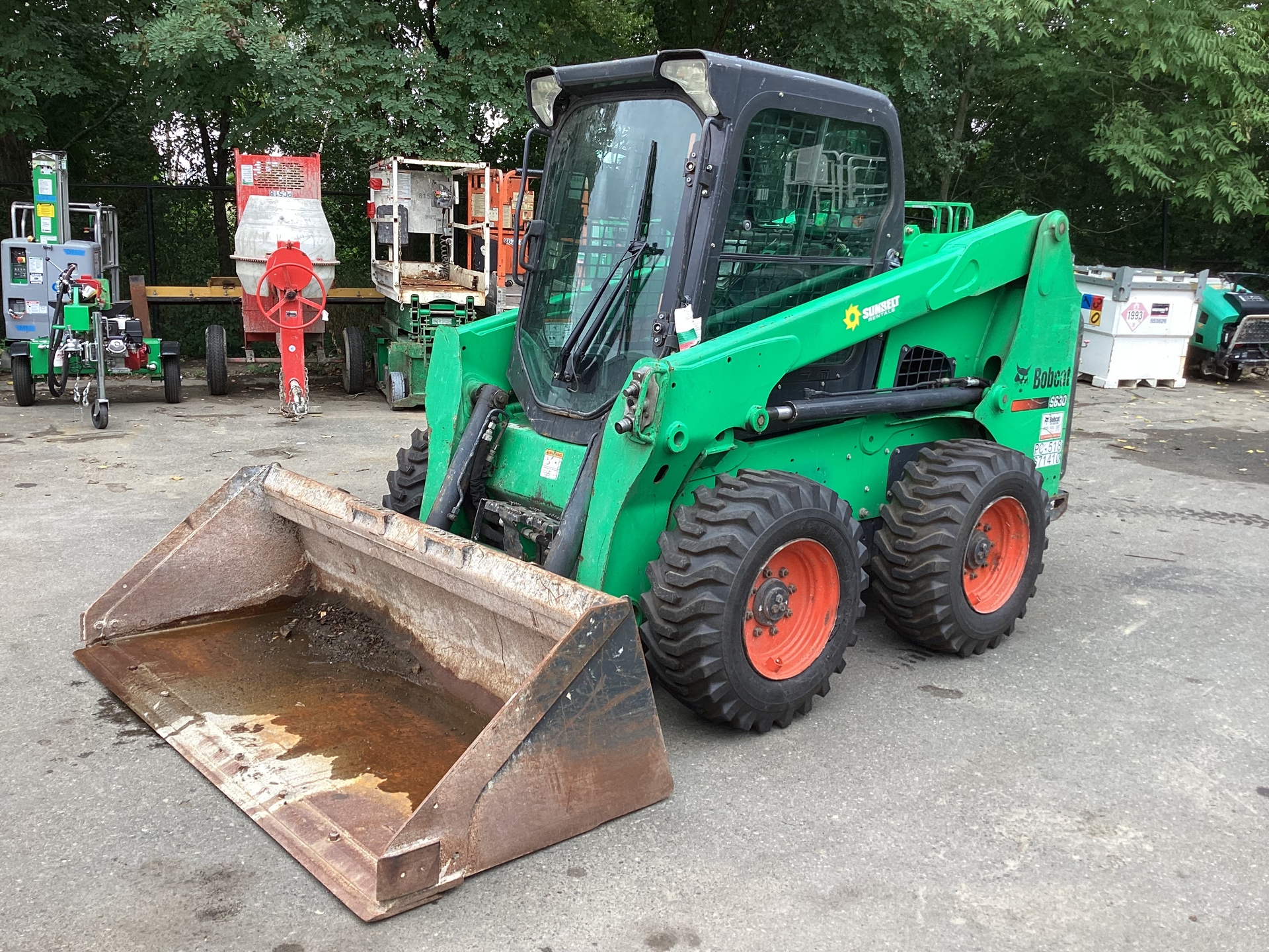 2014 Bobcat S630 Skid Steer Loader