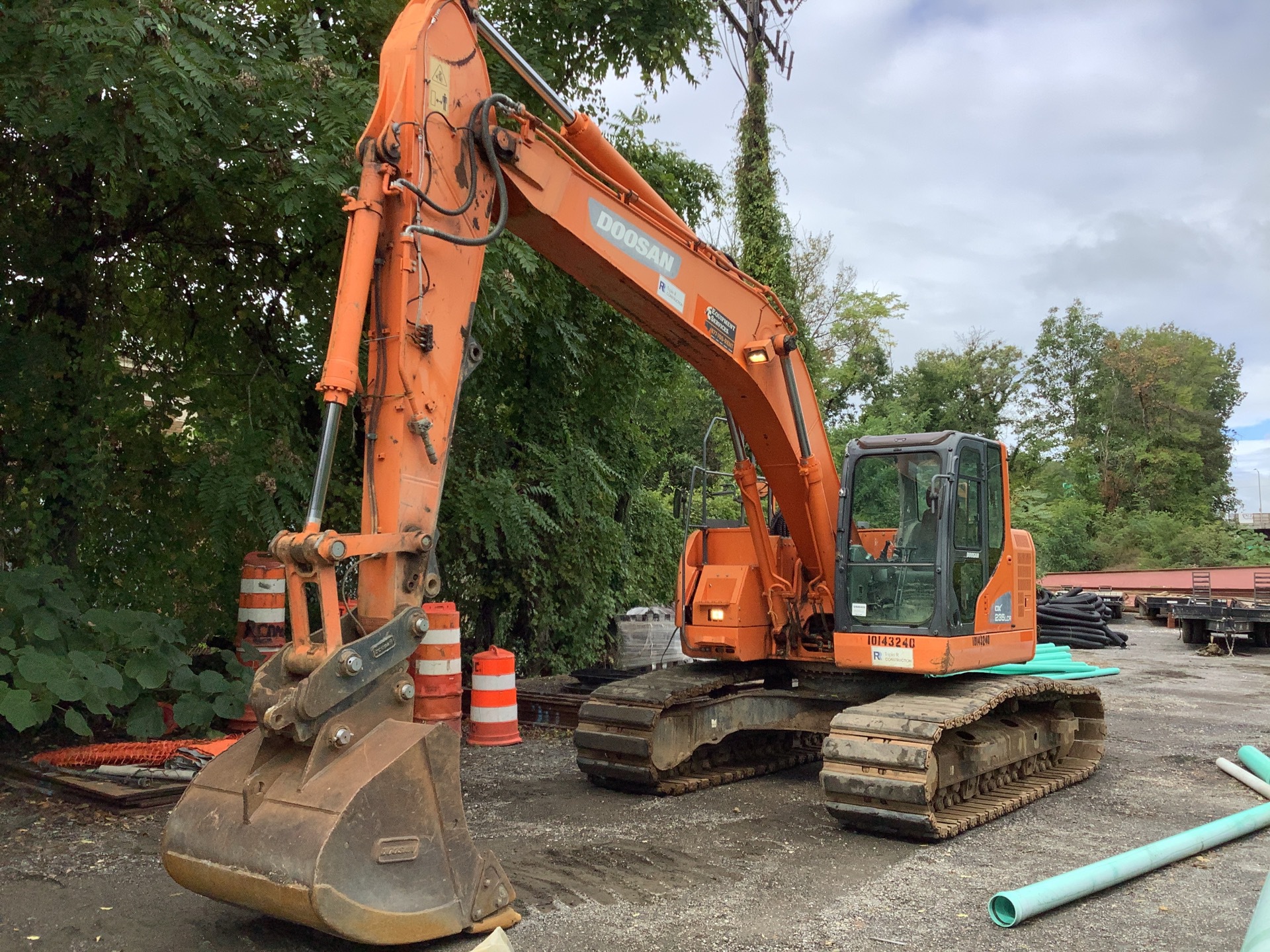 2014 Doosan DX235 LCR Tracked Excavator