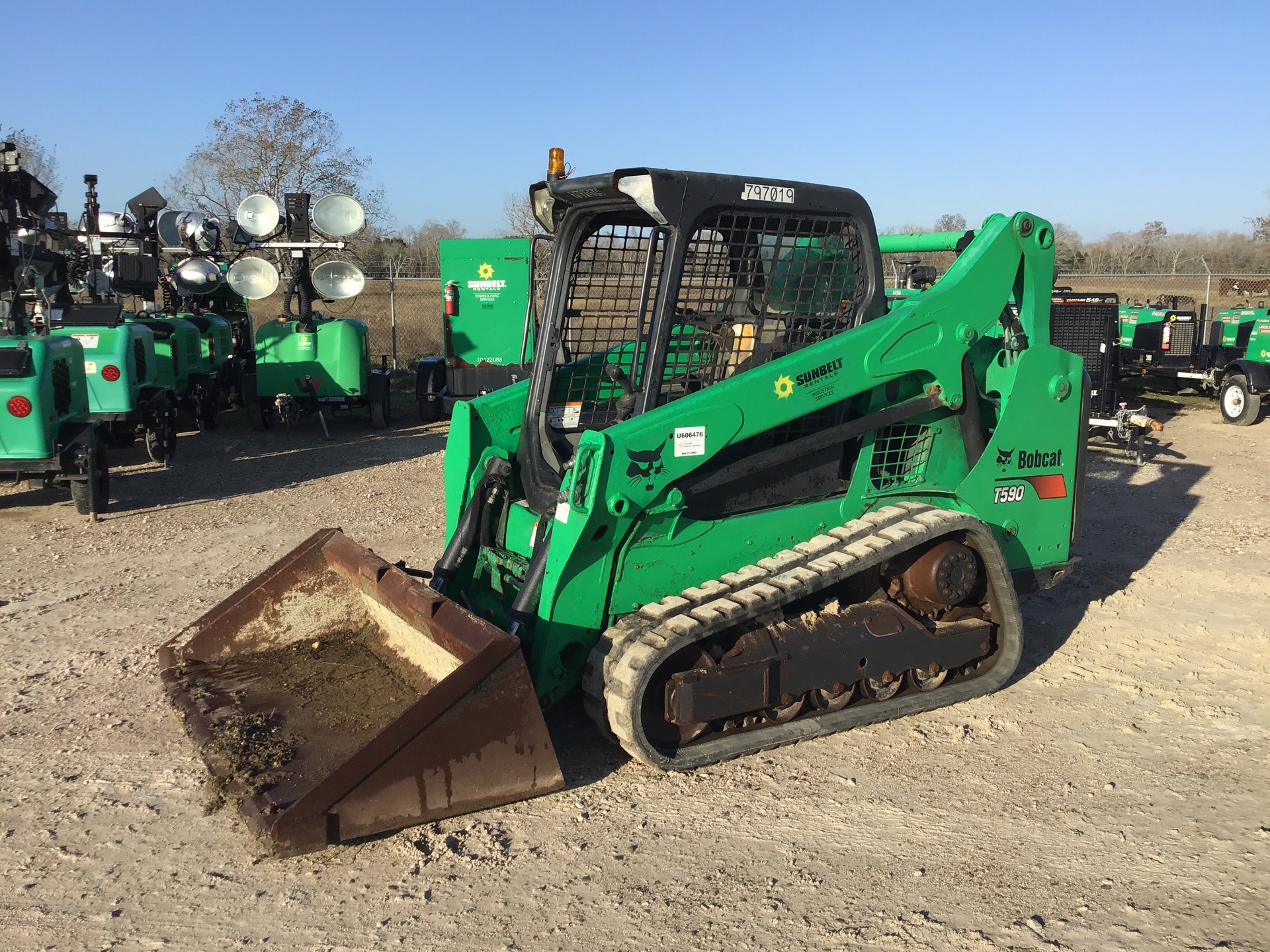 2015 Bobcat T590 Compact Track Loader