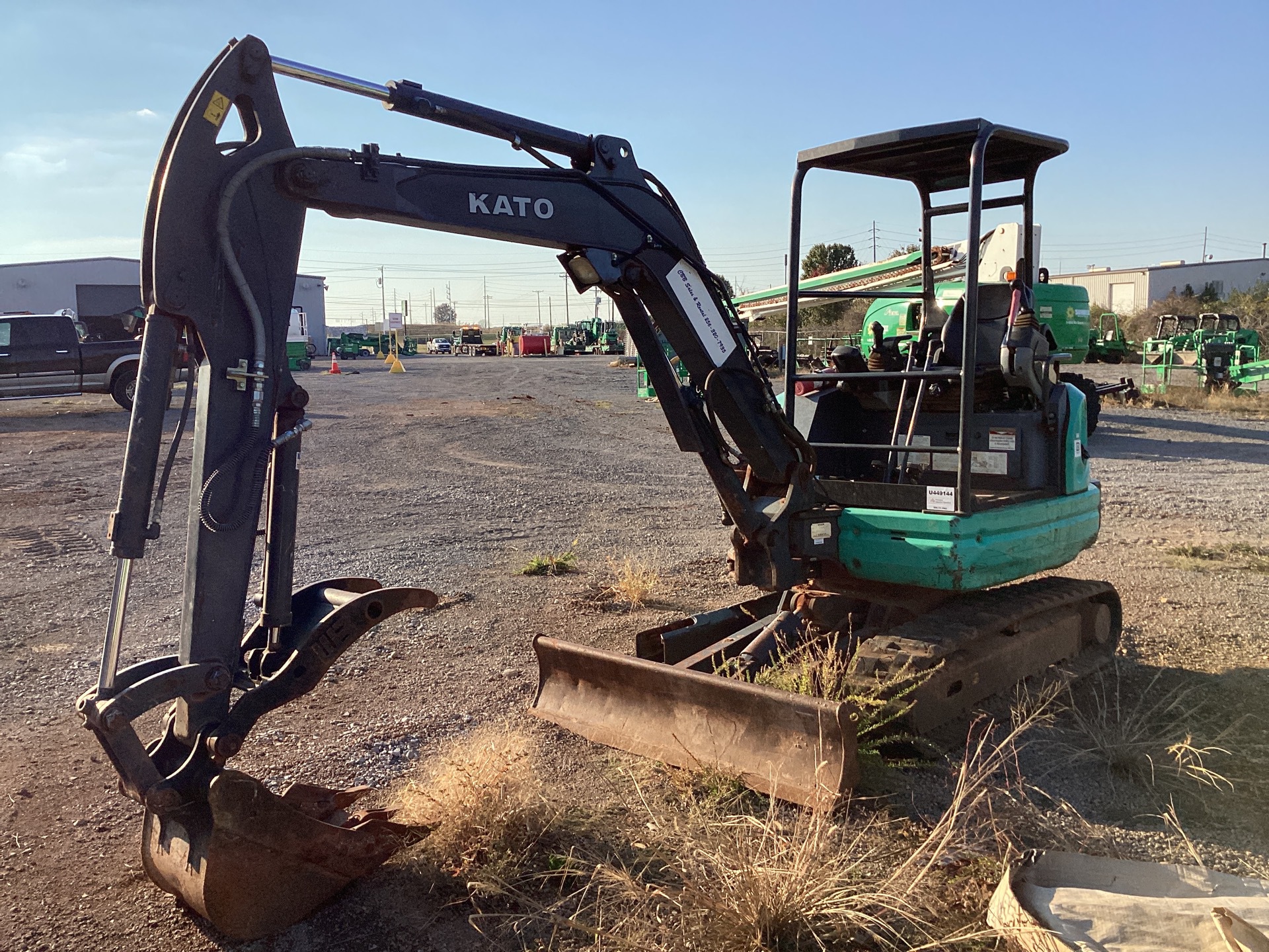 2019 Kato 35N4 Mini Excavator