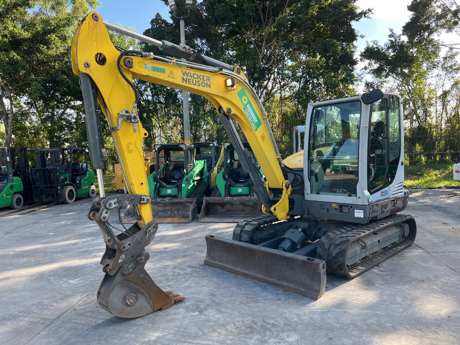 2015 Wacker Neuson ET65 Mini Excavator