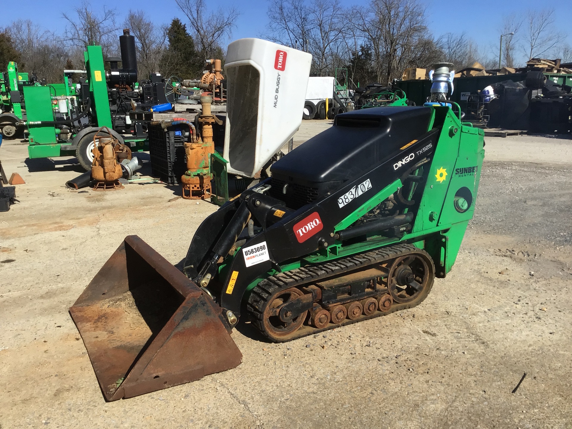 2016 Toro Dingo TX-525 Mini Compact Track Loader