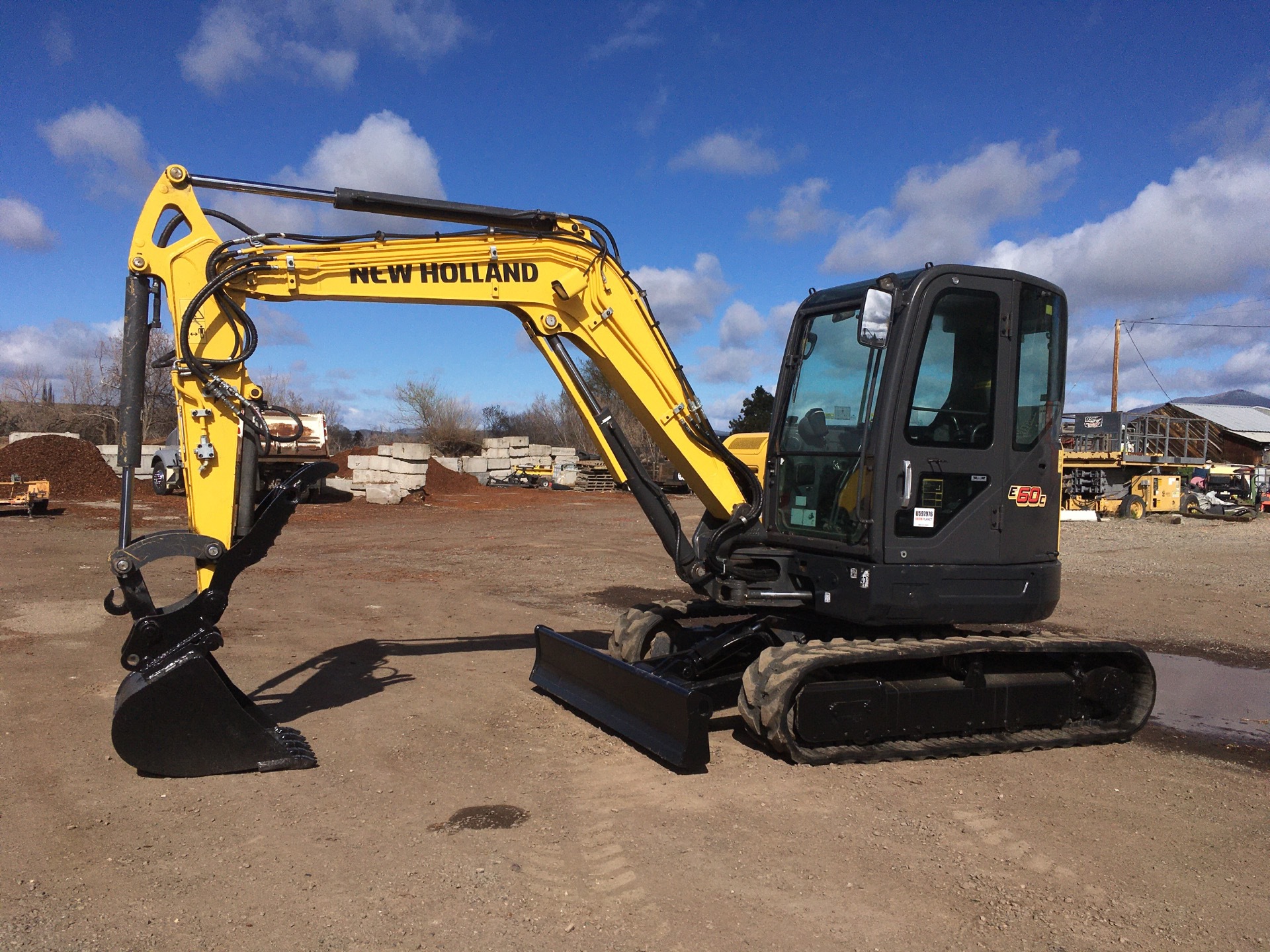 2019 New Holland E60C Tracked Excavator