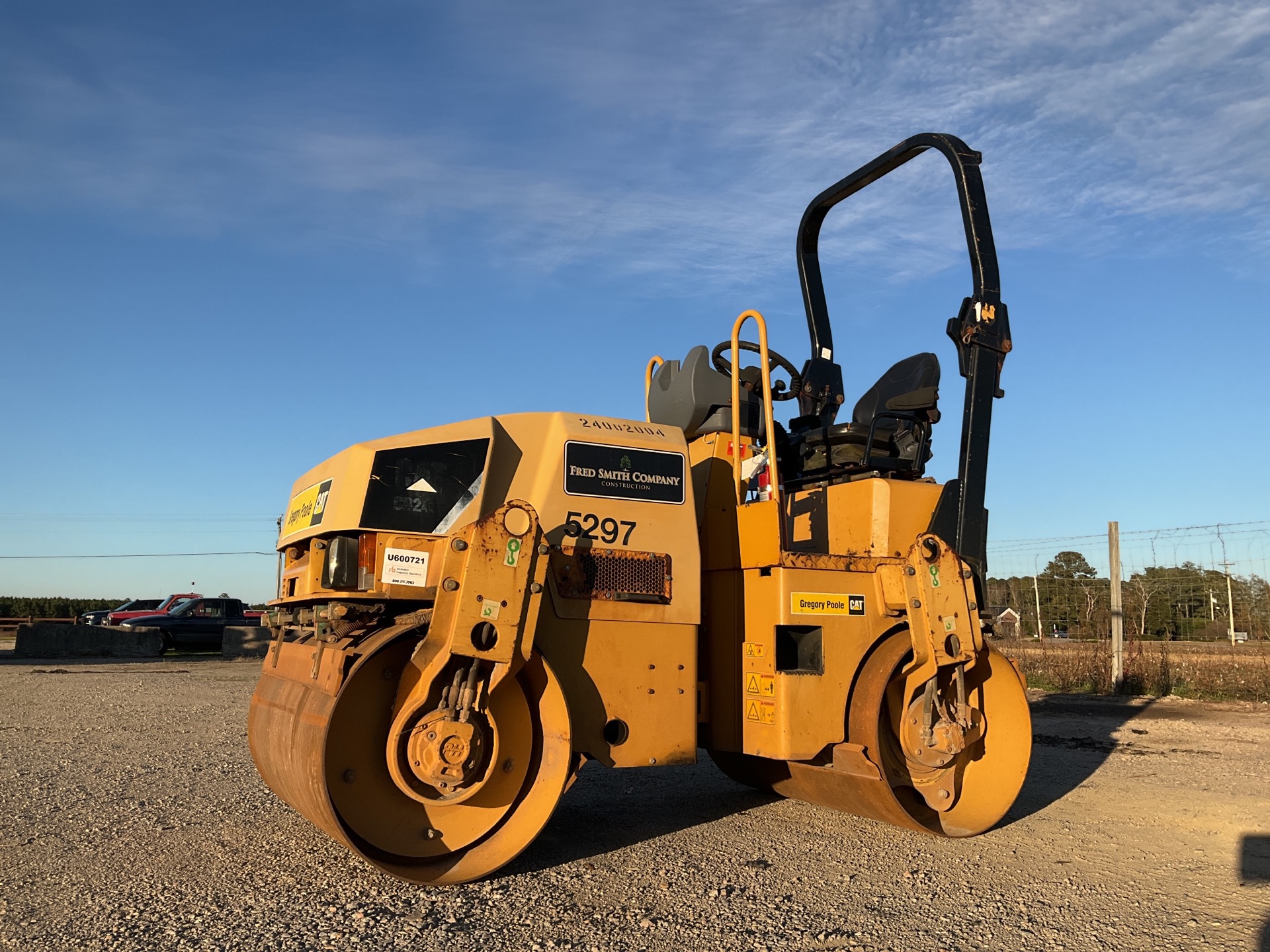 2012 Cat CB24 Double Drum Roller