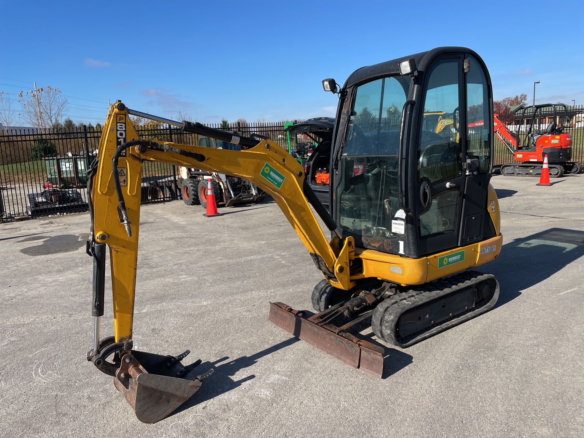 2016 JCB 8018CTS Mini Excavator