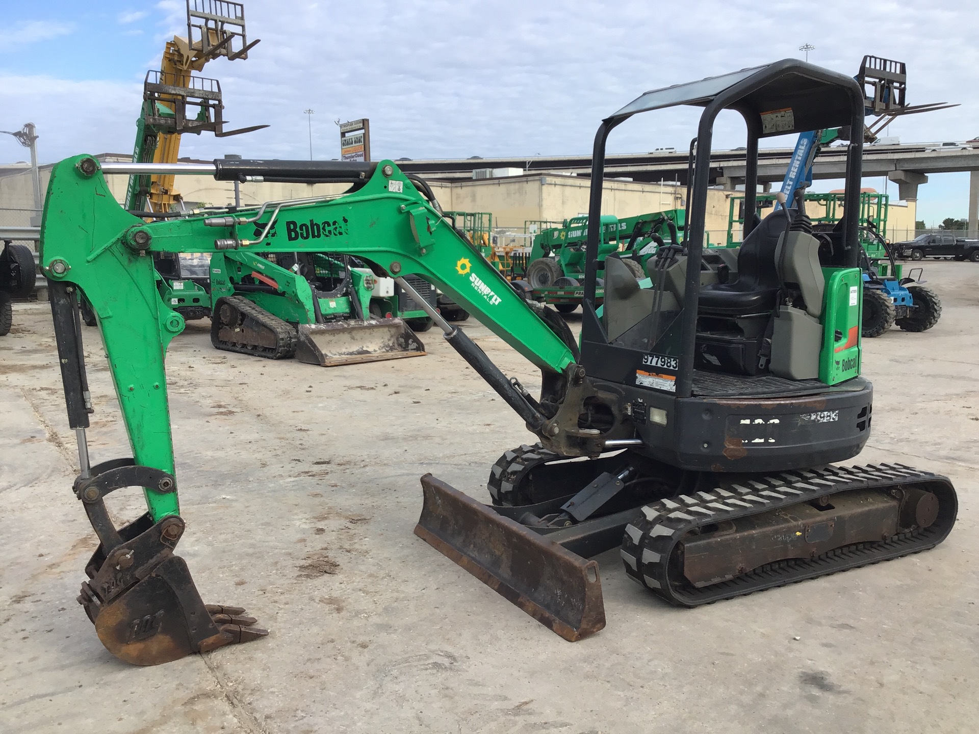 2017 Bobcat E26 Mini Excavator