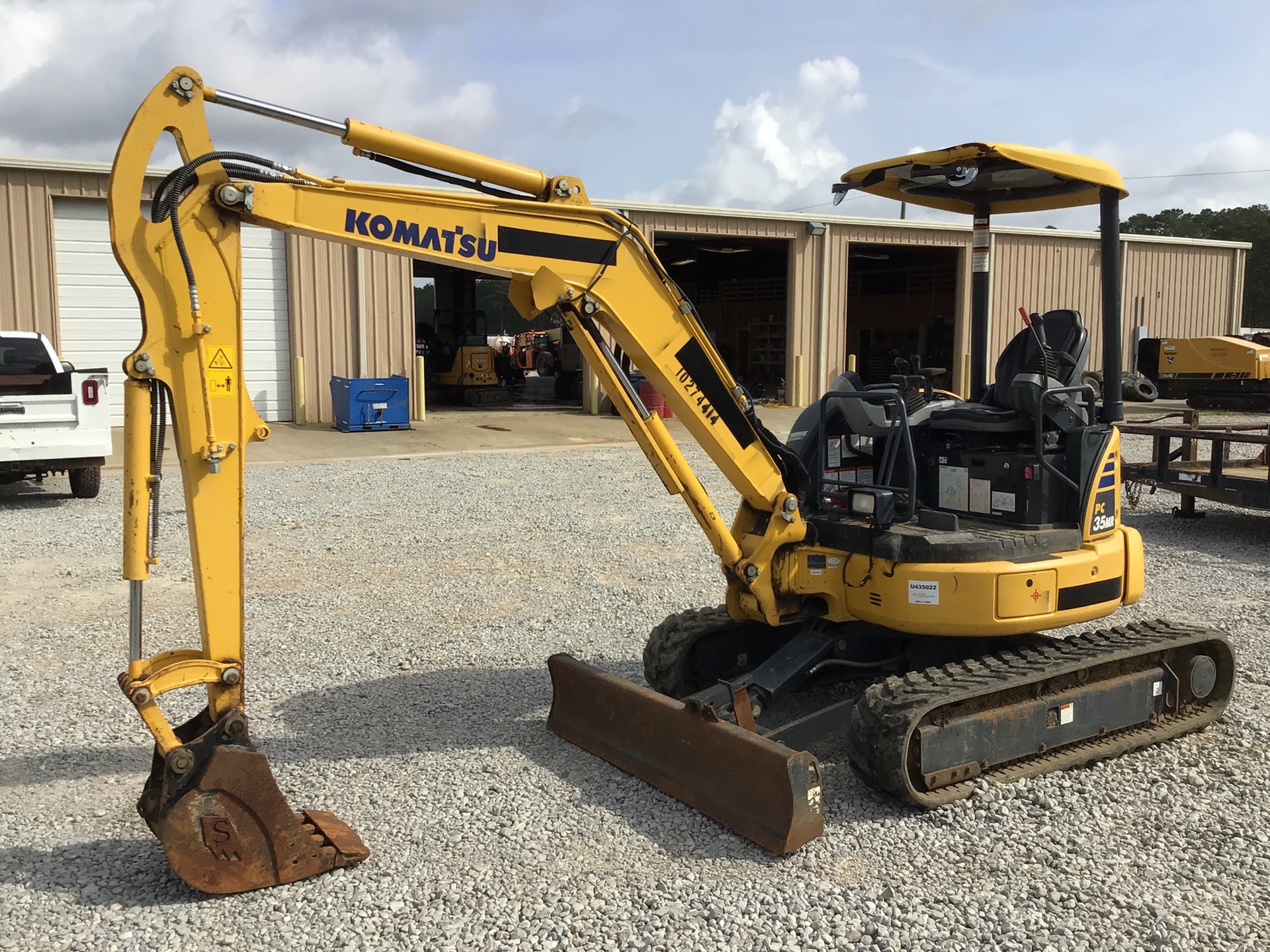 2019 Komatsu PC35MR-5 Mini Excavator