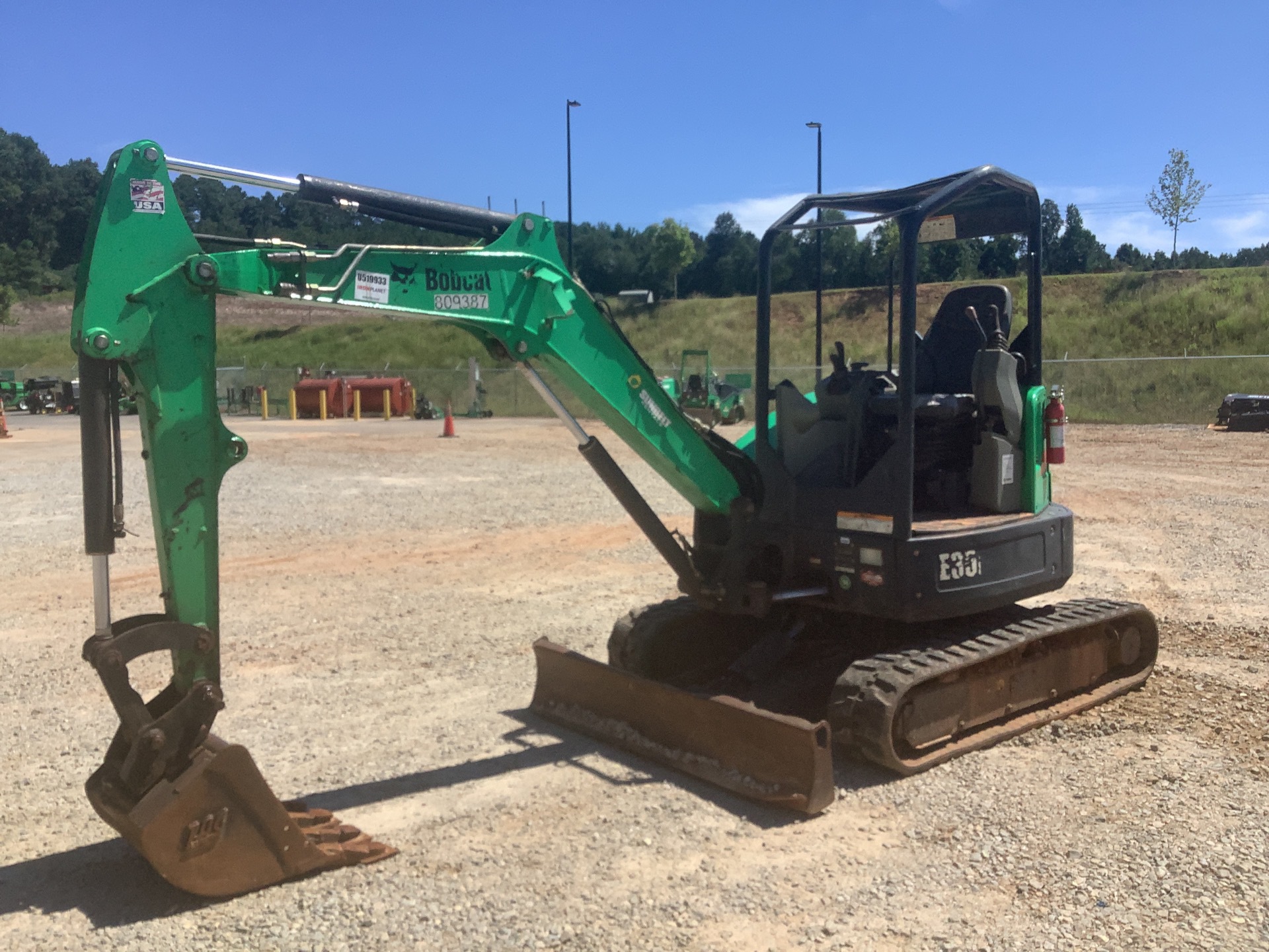 2016 Bobcat E35i Mini Excavator