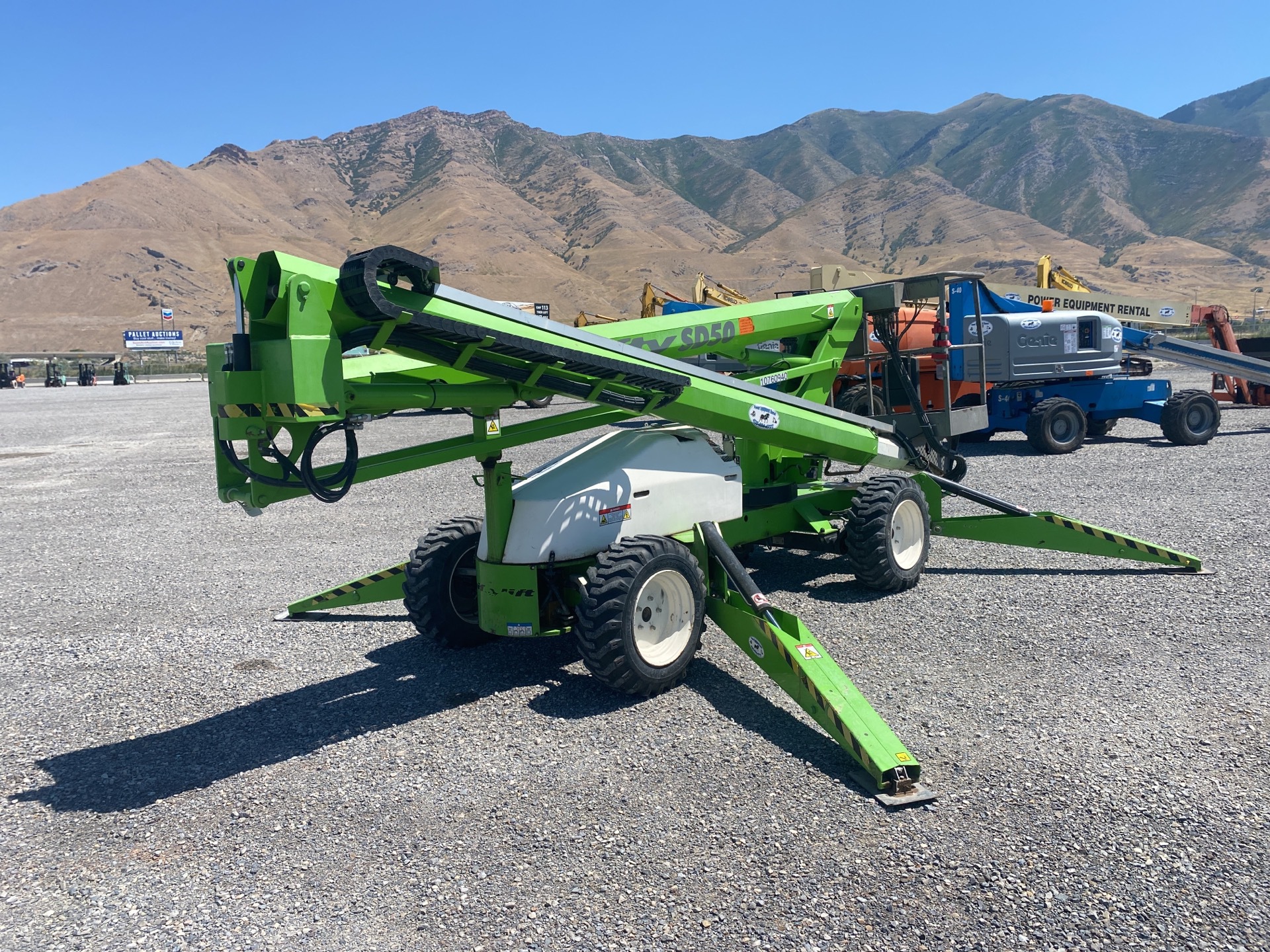 2017 Nifty-Lift SD50D 4WD Diesel Telescopic Boom Lift