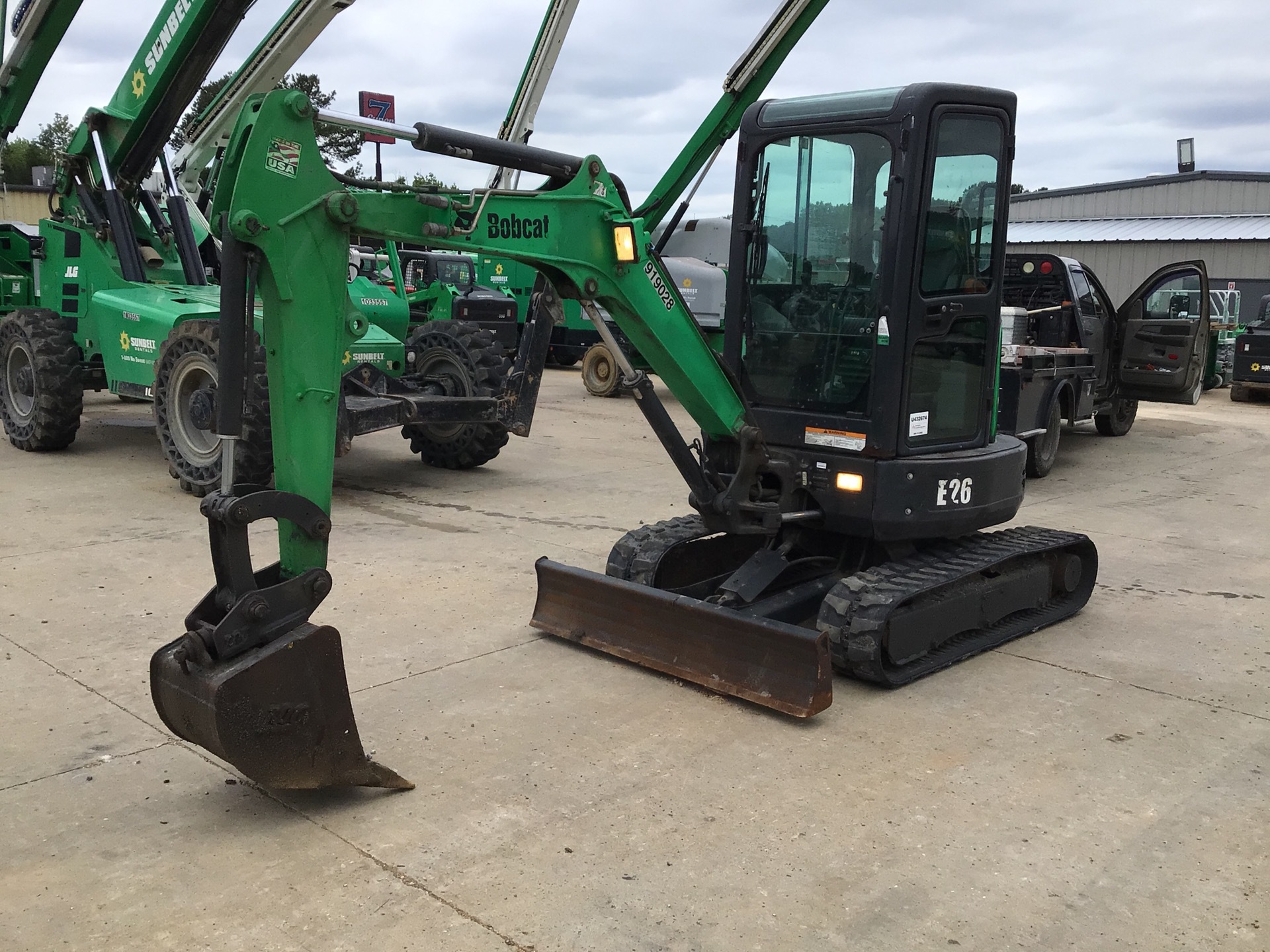 2016 Bobcat E26 Mini Excavator