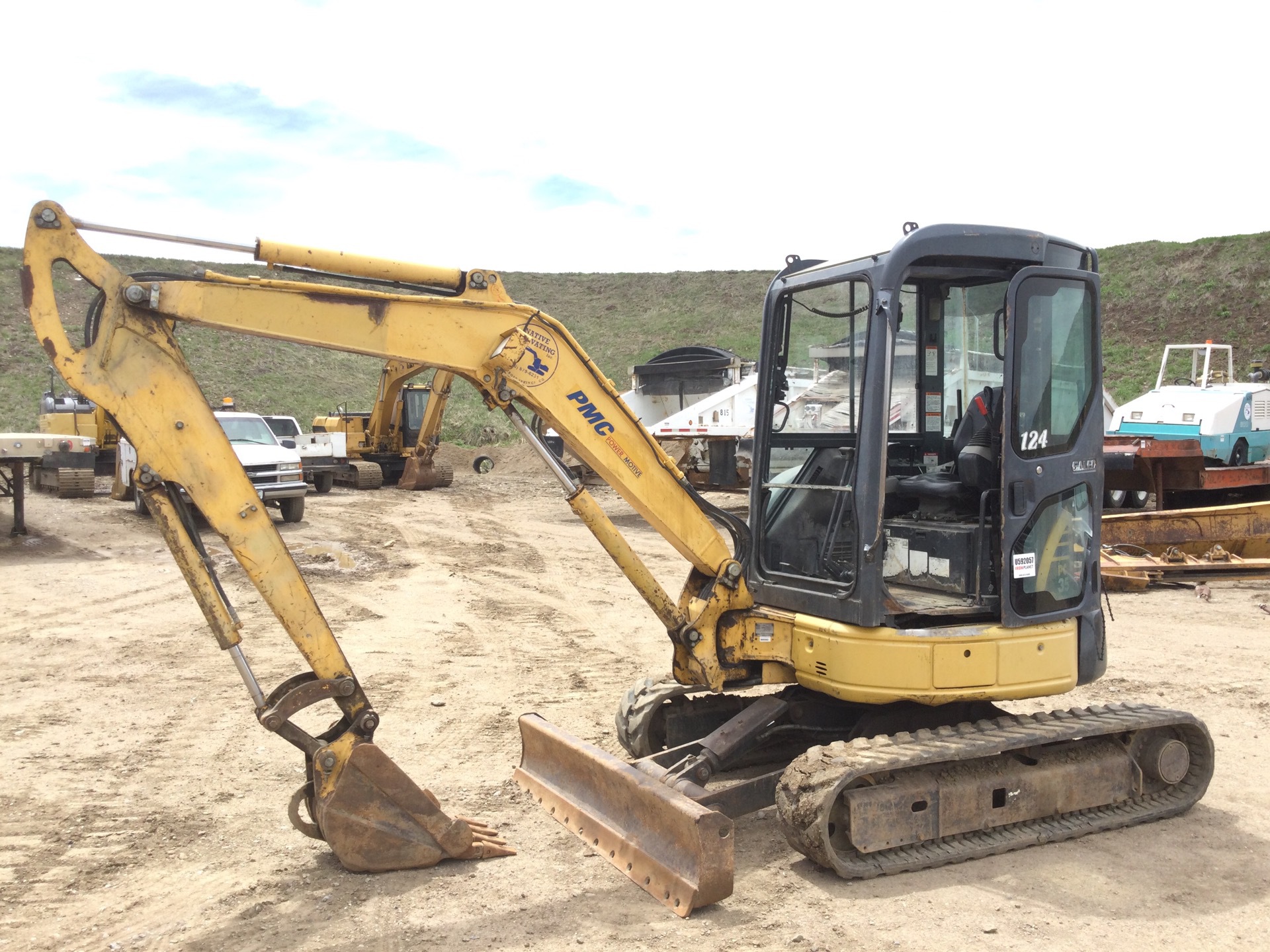 2005 Komatsu PC35MR-2 Mini Excavator