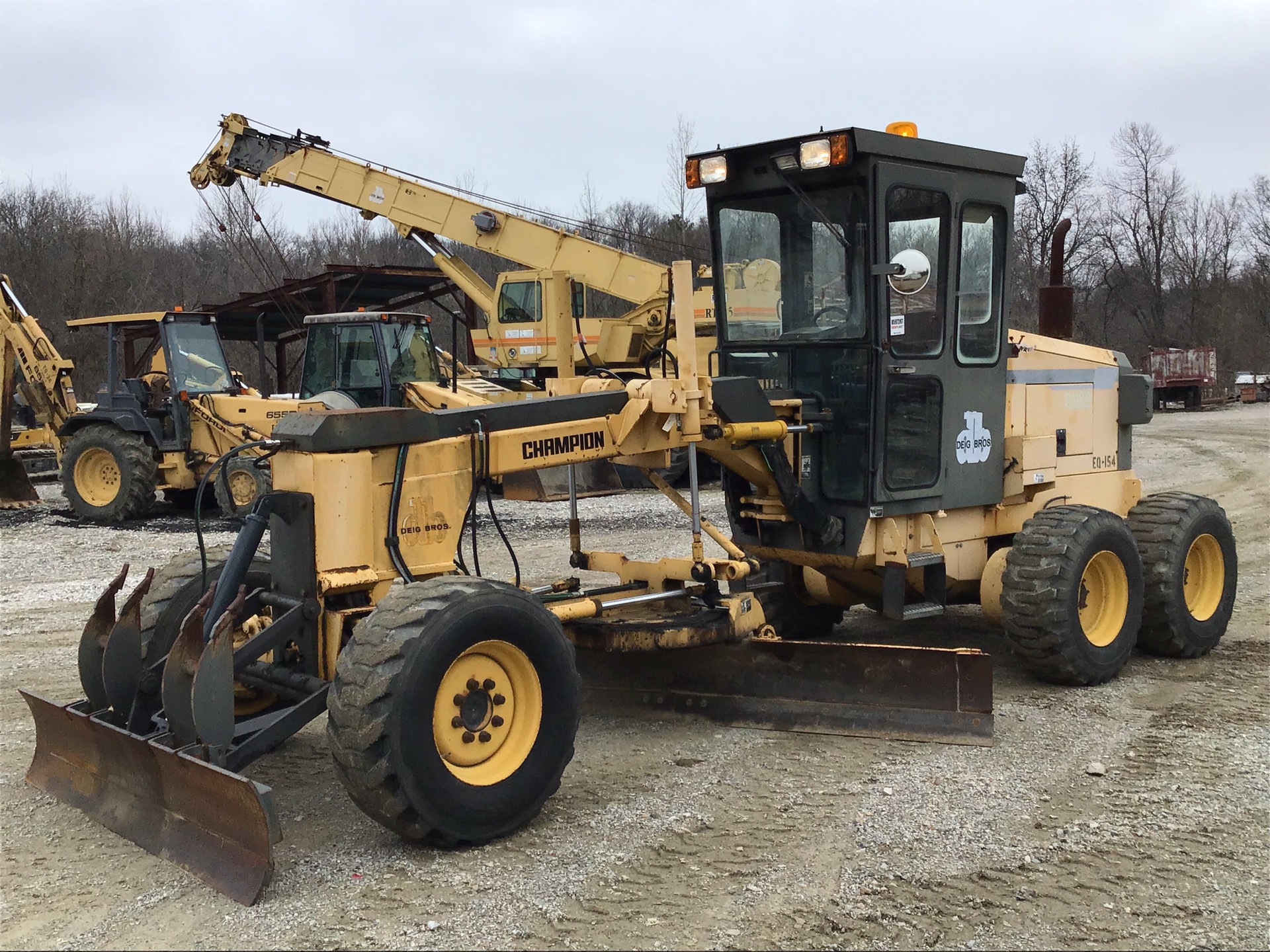 1989 Champion C86A27 Motor Grader