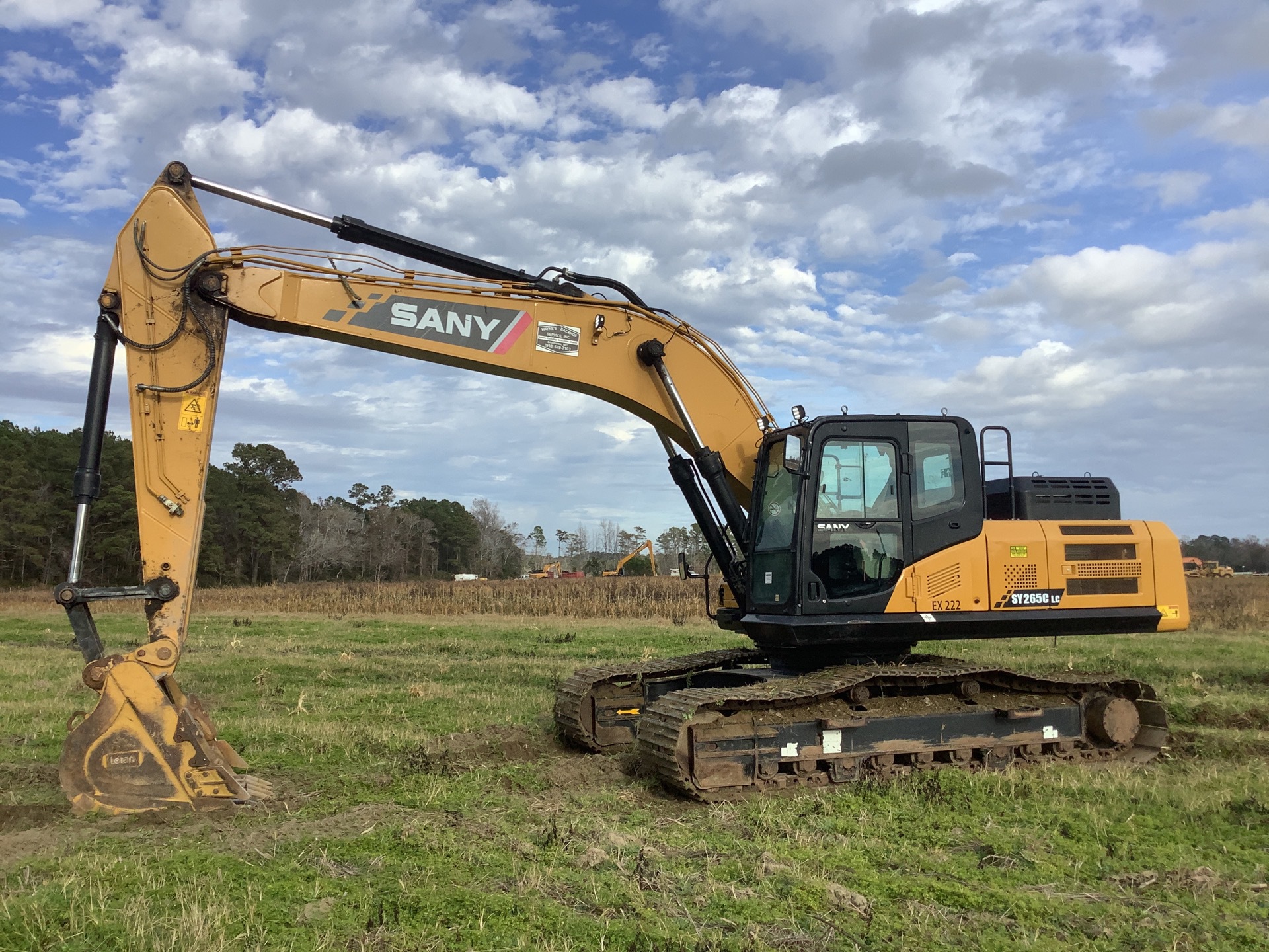 2019 Sany SY265C LC Tracked Excavator