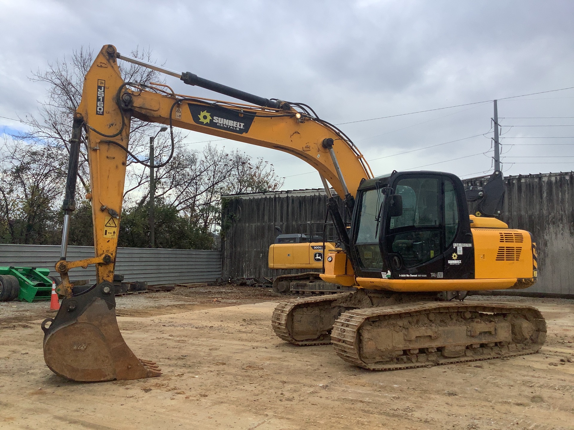 2016 JCB JS160 LC Tracked Excavator