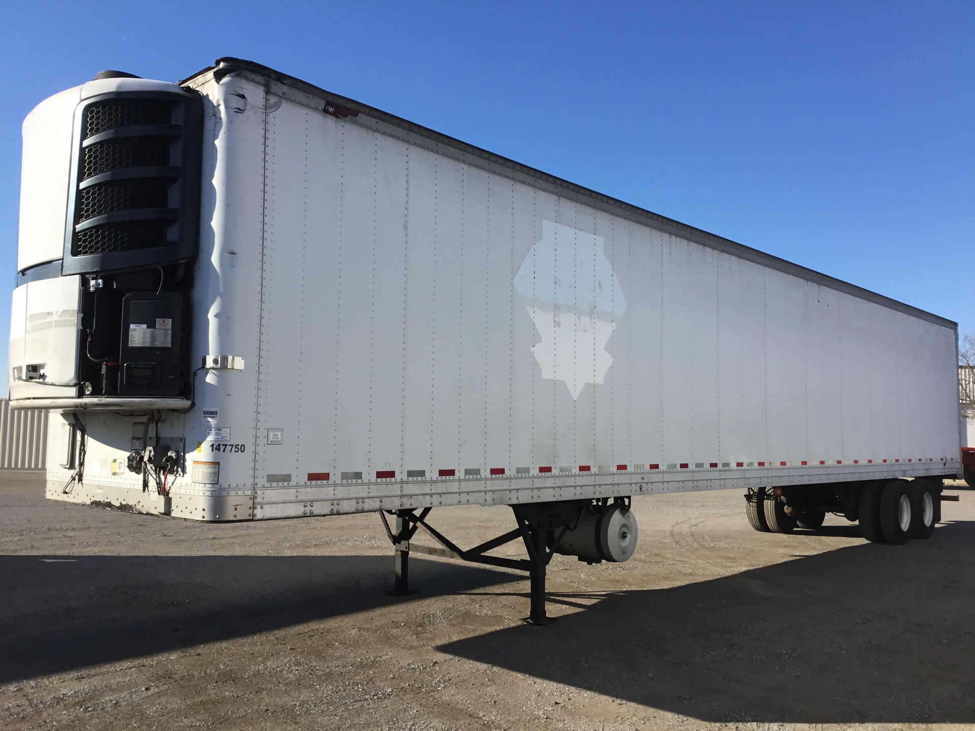 2016 Great Dane 53 ft 51 ft 0 in T/A Refrigerated Trailer