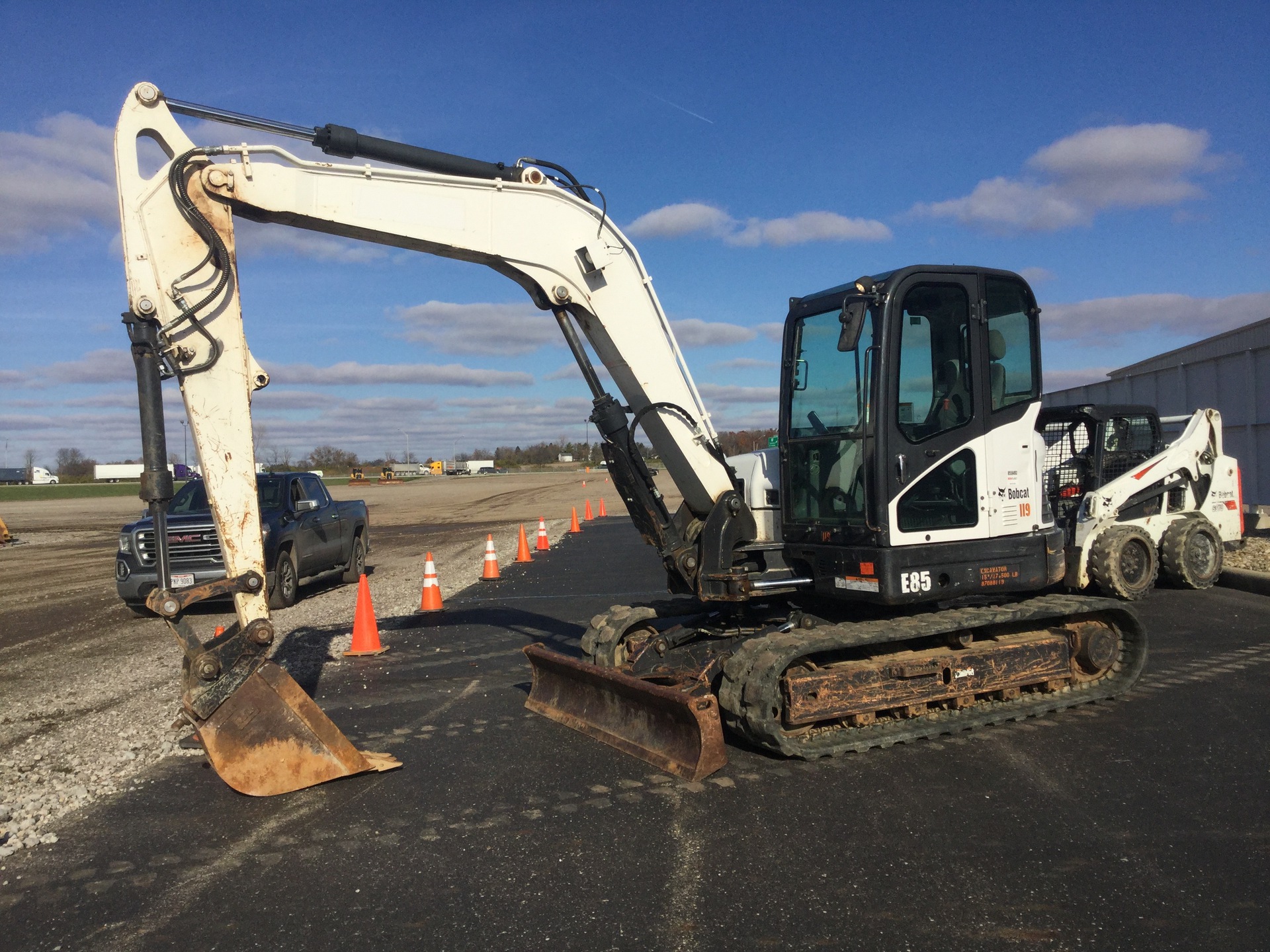 2017 Bobcat E85 Tracked Excavator