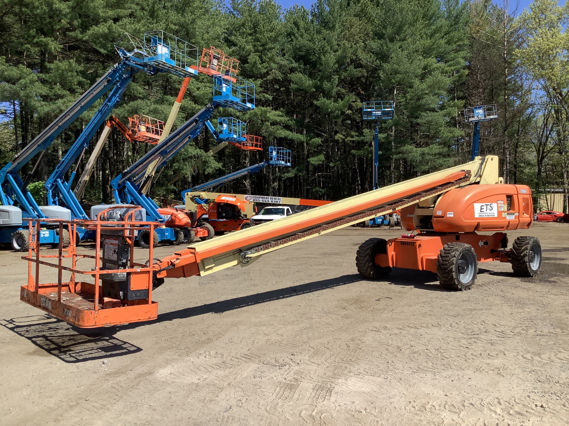 2008 JLG 800S 4WD Diesel Telescopic Boom Lift