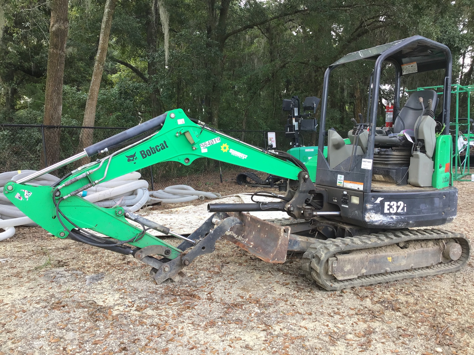 2017 Bobcat E32i Mini Excavator