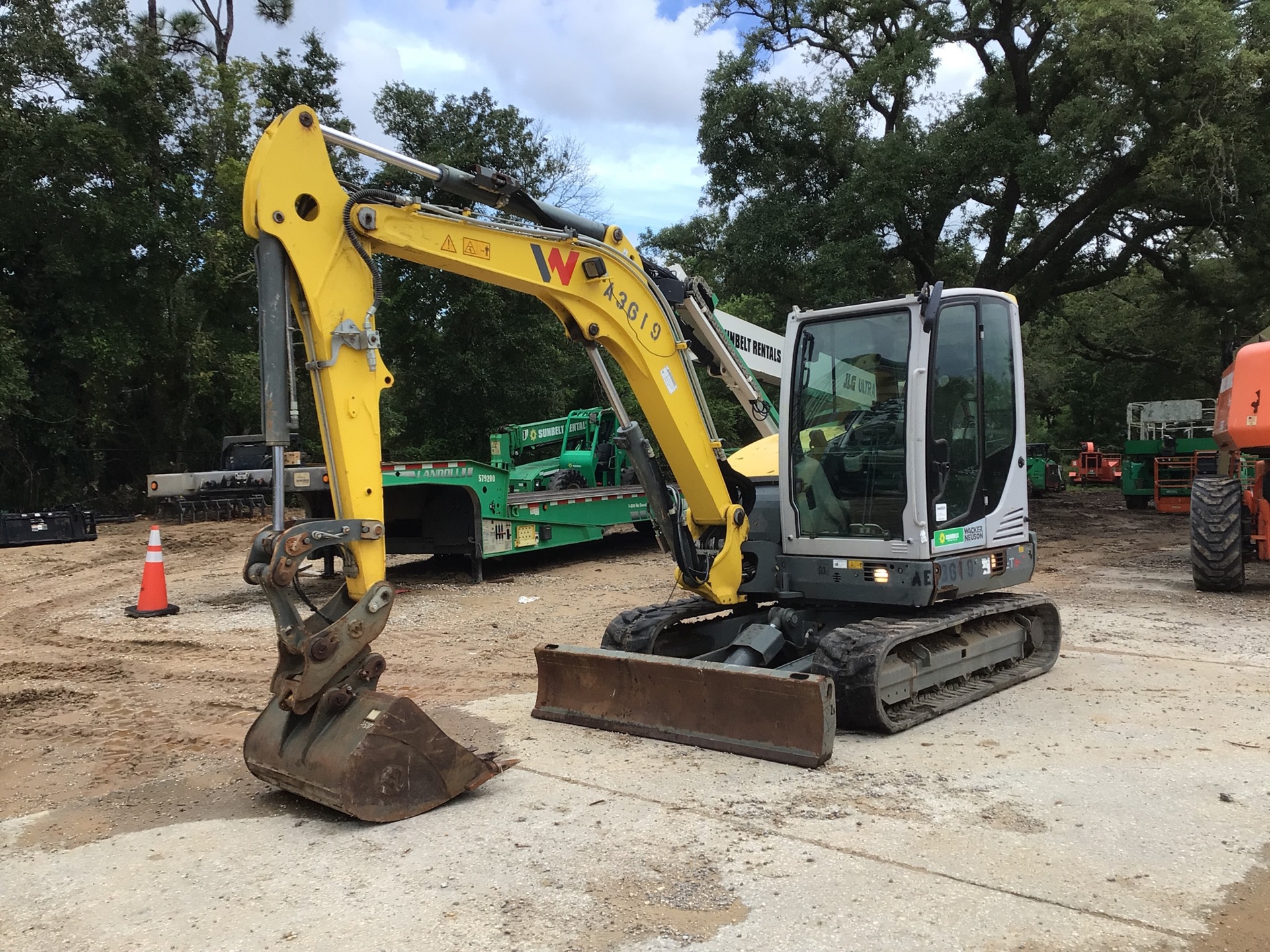 2017 Wacker Neuson ET65 Mini Excavator