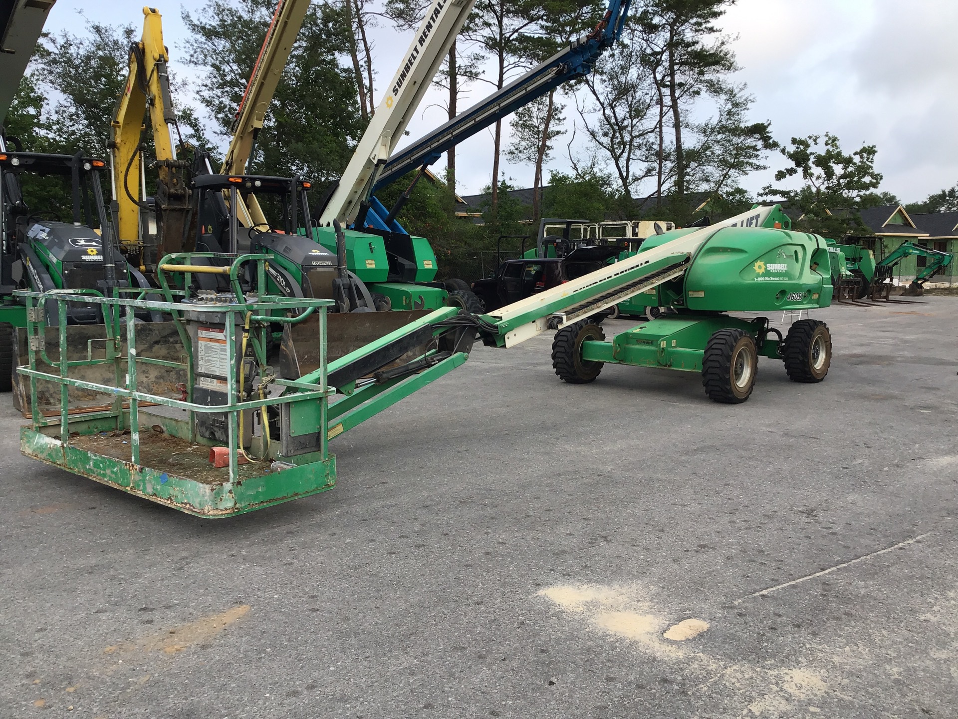 2007 JLG 460SJ 4WD Diesel Telescopic Boom Lift - Factory Reconditioned 2016