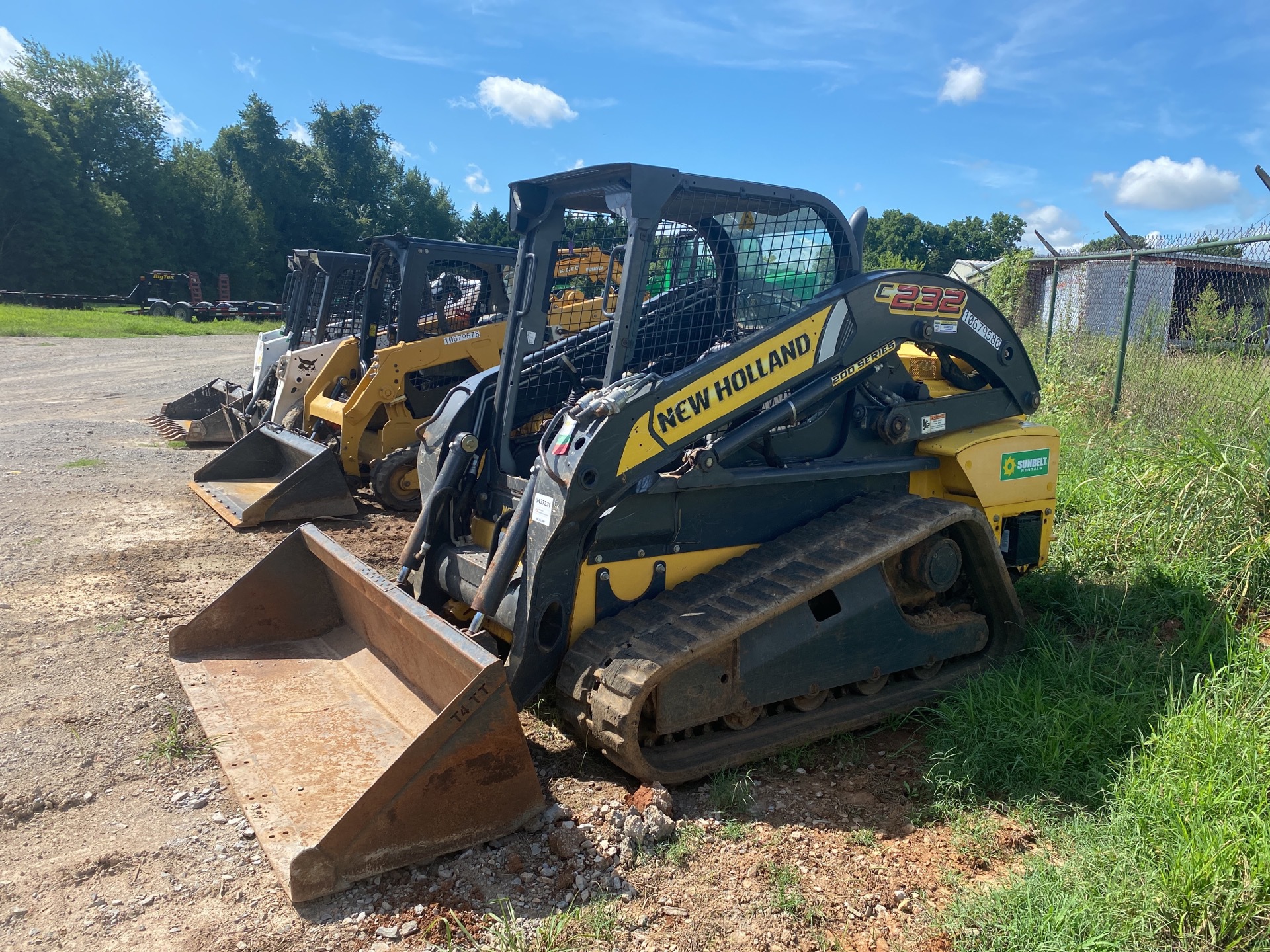 2015 New Holland C232 Compact Track Loader