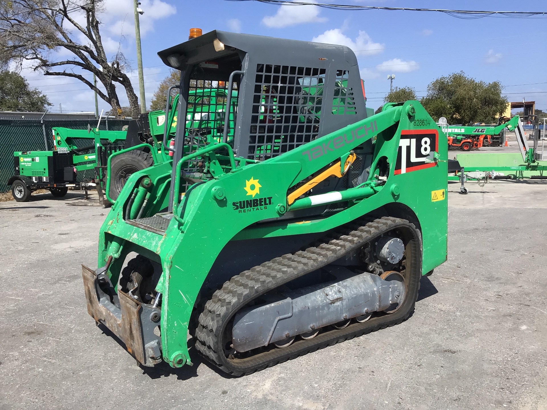 2016 Takeuchi TL8 Two-Speed High Flow Compact Track Loader