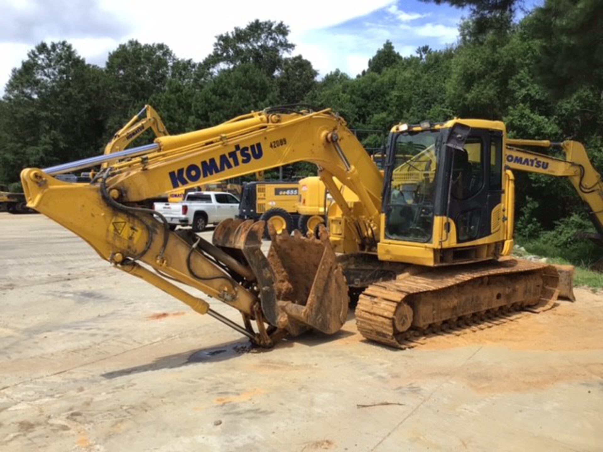 2015 Komatsu PC138USLC-10 Tracked Excavator