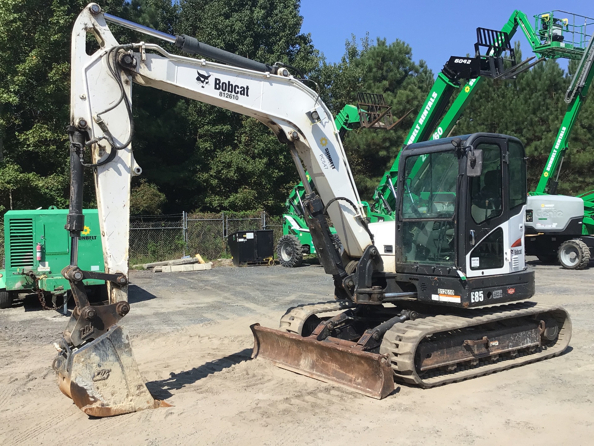 2015 Bobcat E85 Mini Excavator