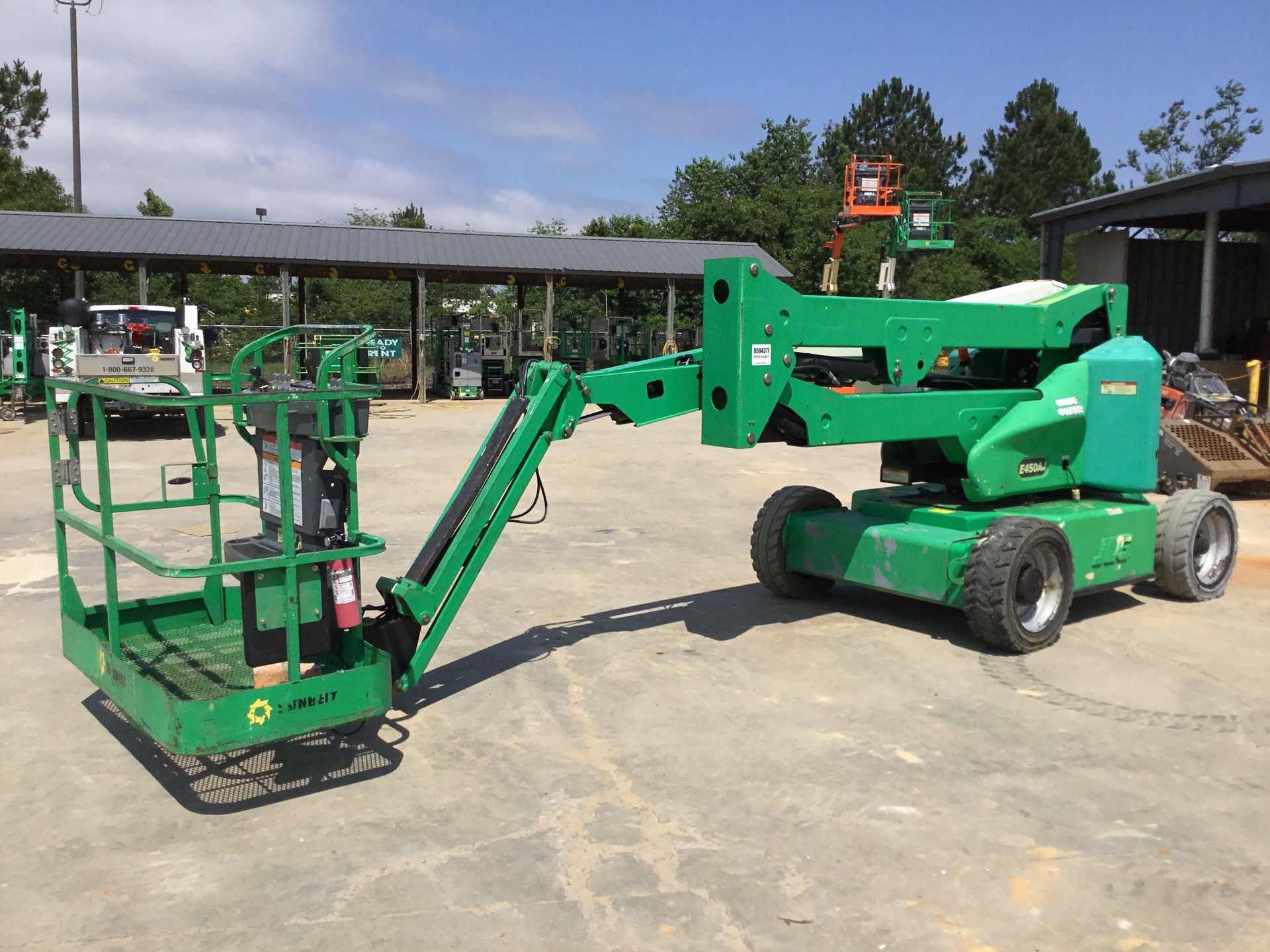 2012 JLG E450AJ Electric Articulating Boom Lift