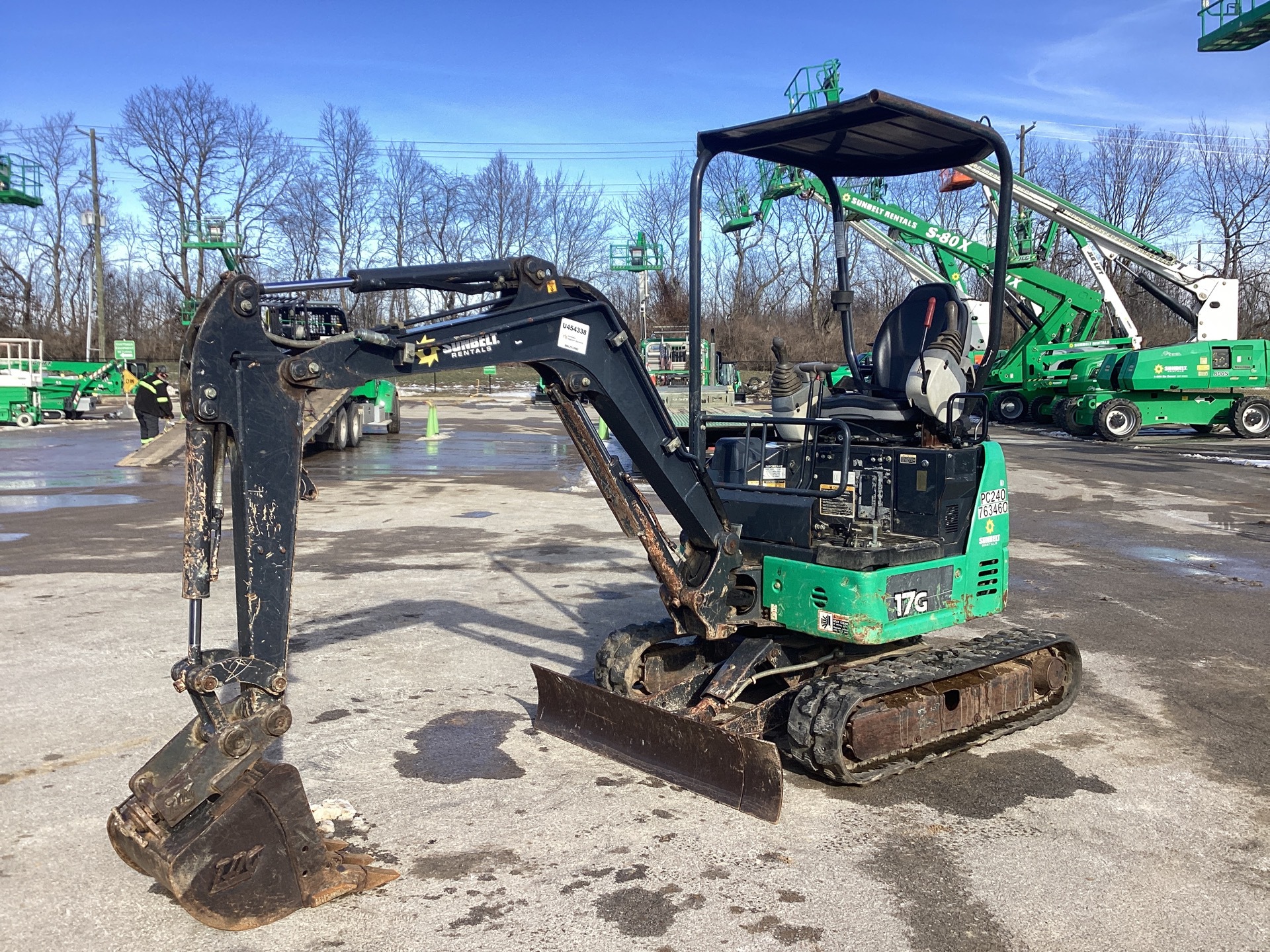 2015 John Deere 17G Mini Excavator