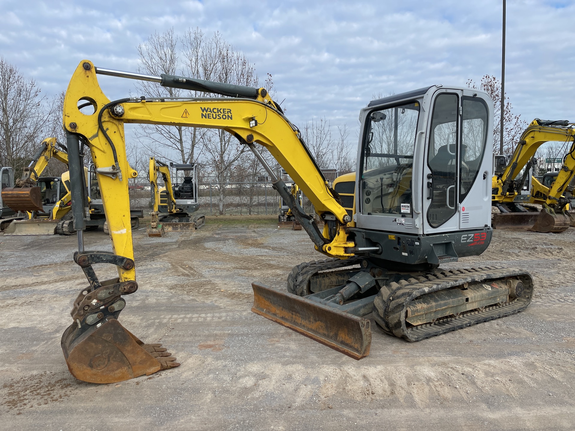 2016 Wacker Neuson EZ53 Mini Excavator