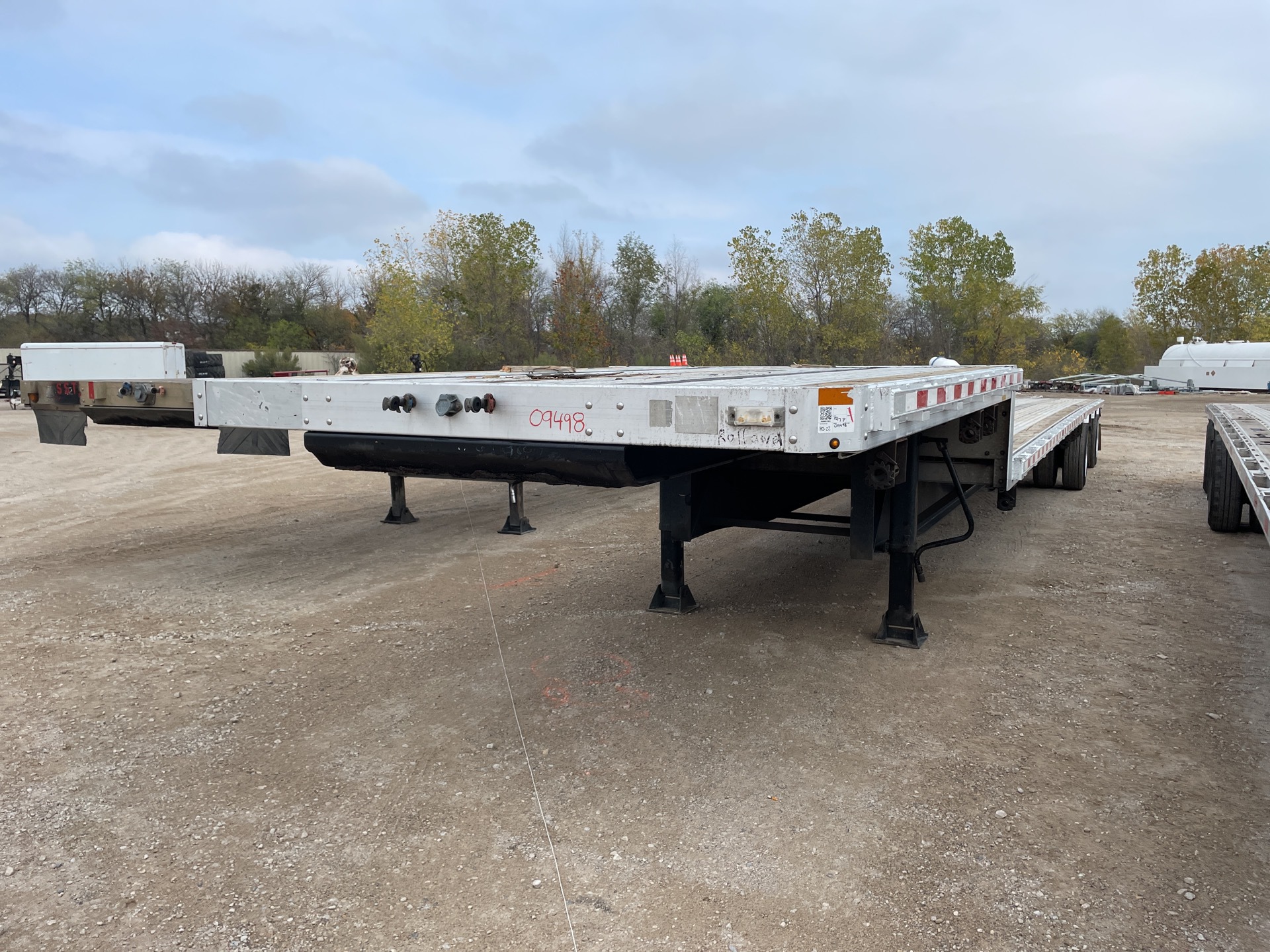 2015 Doonan 5321BMIDCDMP T/A Spread Axle Single Drop Step Deck Trailer