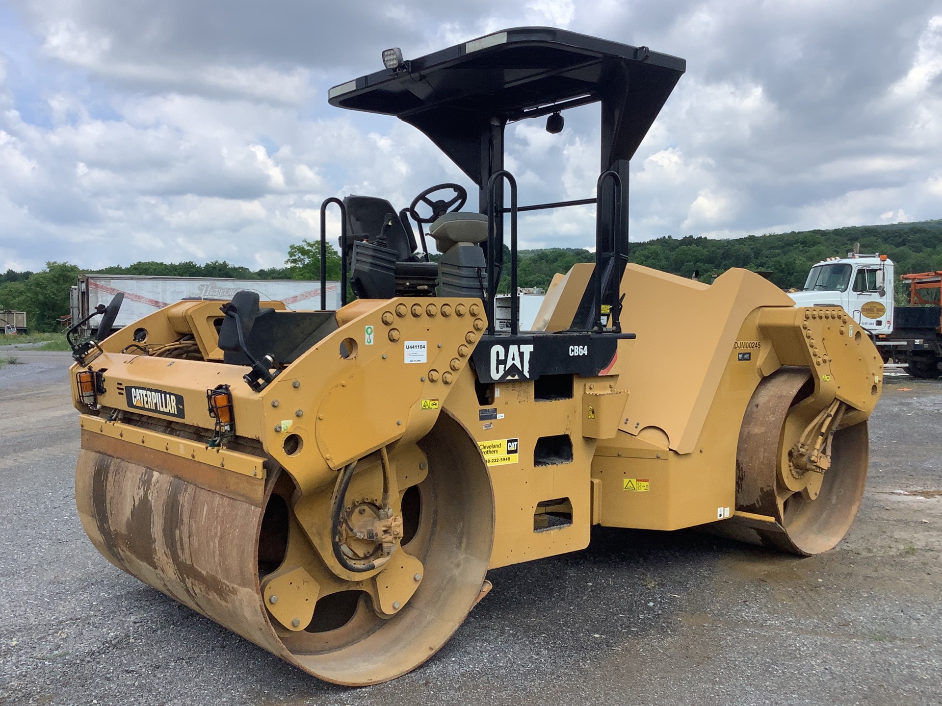 2011 Cat CB64 Double Drum Roller