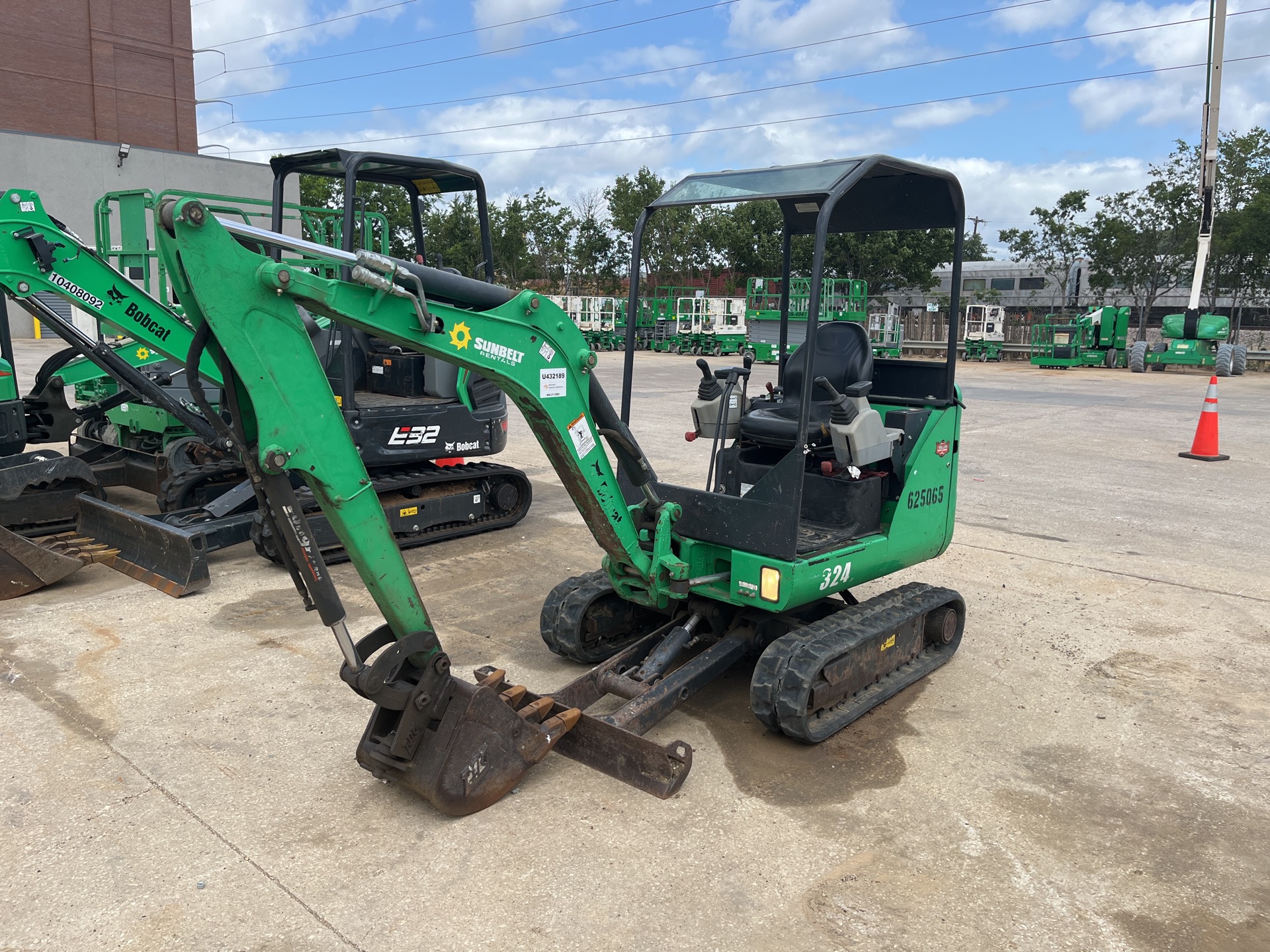 2014 Bobcat 324 Mini Excavator