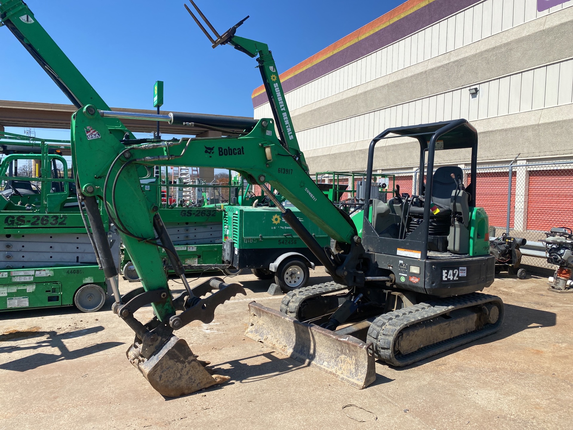 2014 Bobcat E42 Mini Excavator