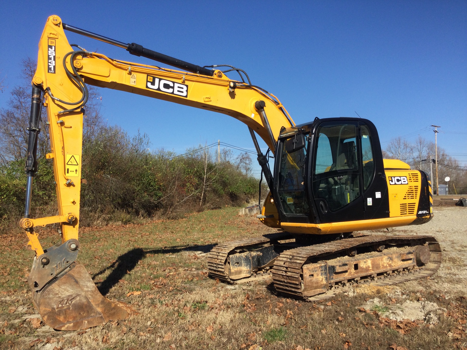 2016 JCB JS131 Tracked Excavator