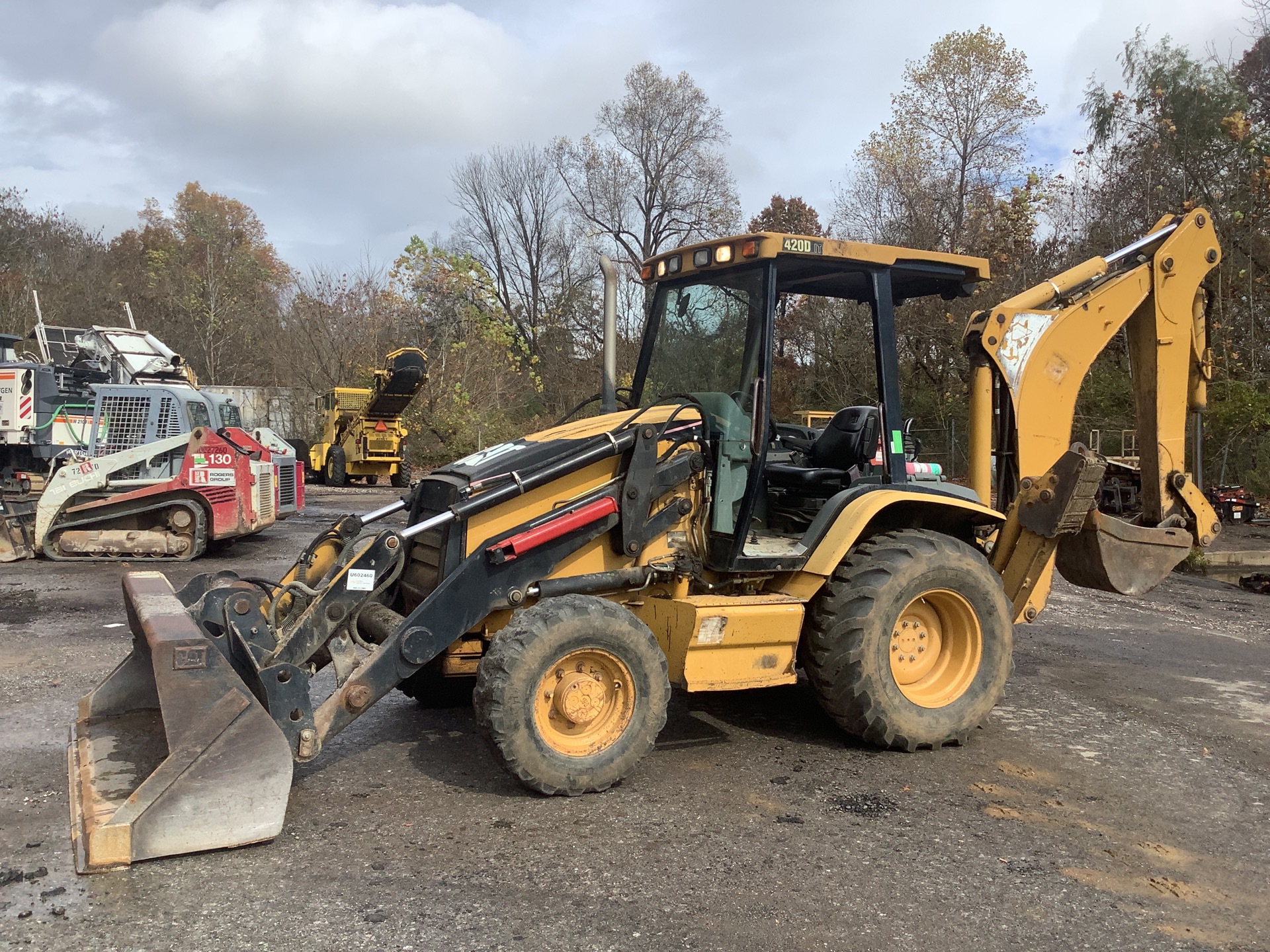 2005 Cat 420DIT 4x4 Backhoe Loader