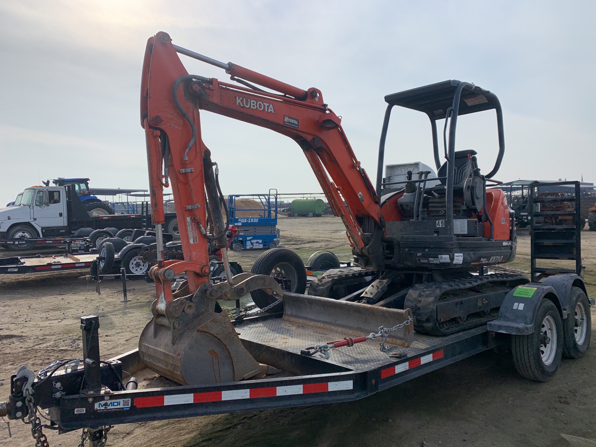 2015 Kubota KX71-3S Mini Excavator