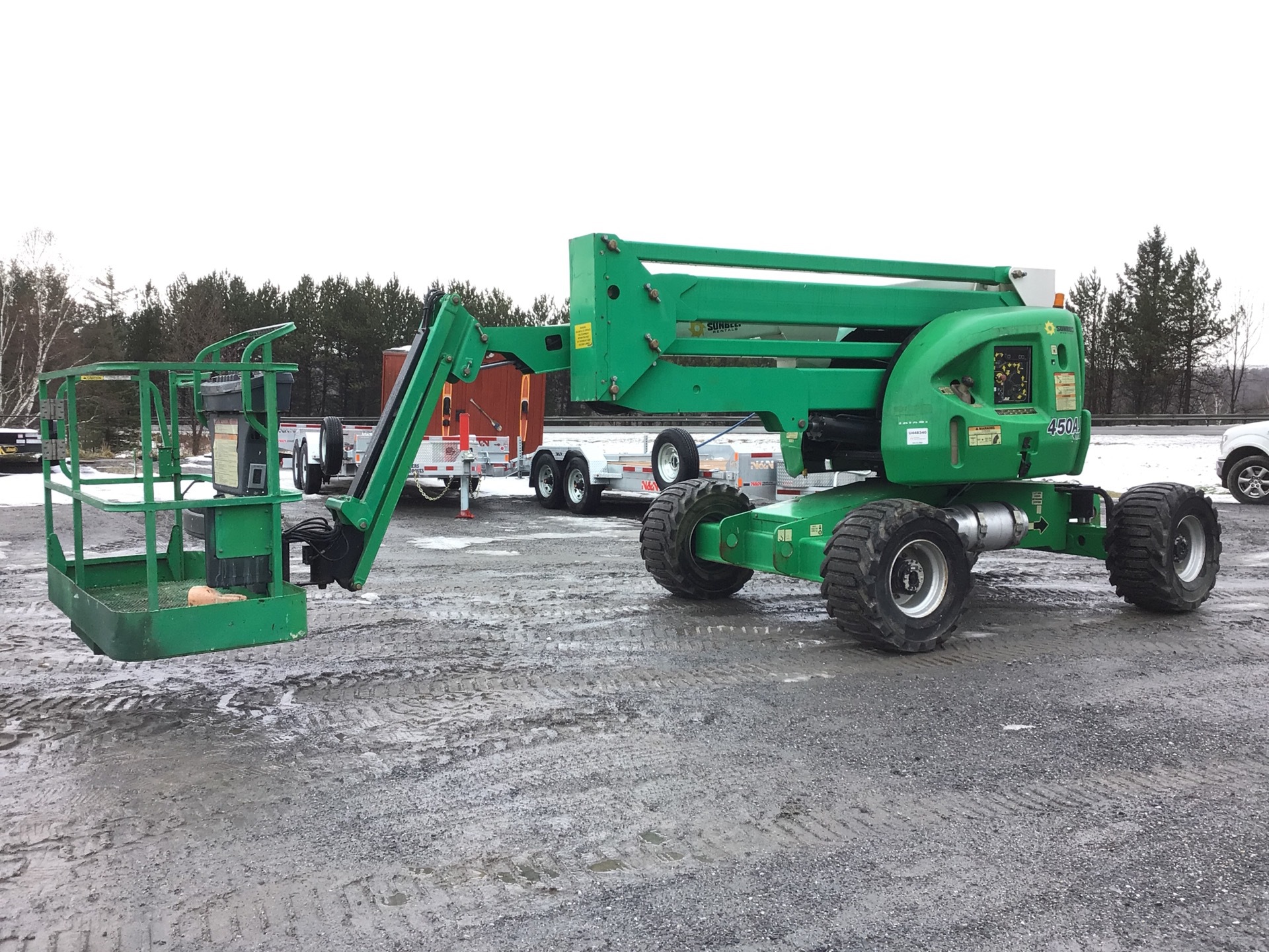 2012 JLG 450AJ Series ll 4WD Diesel Articulating Boom Lift