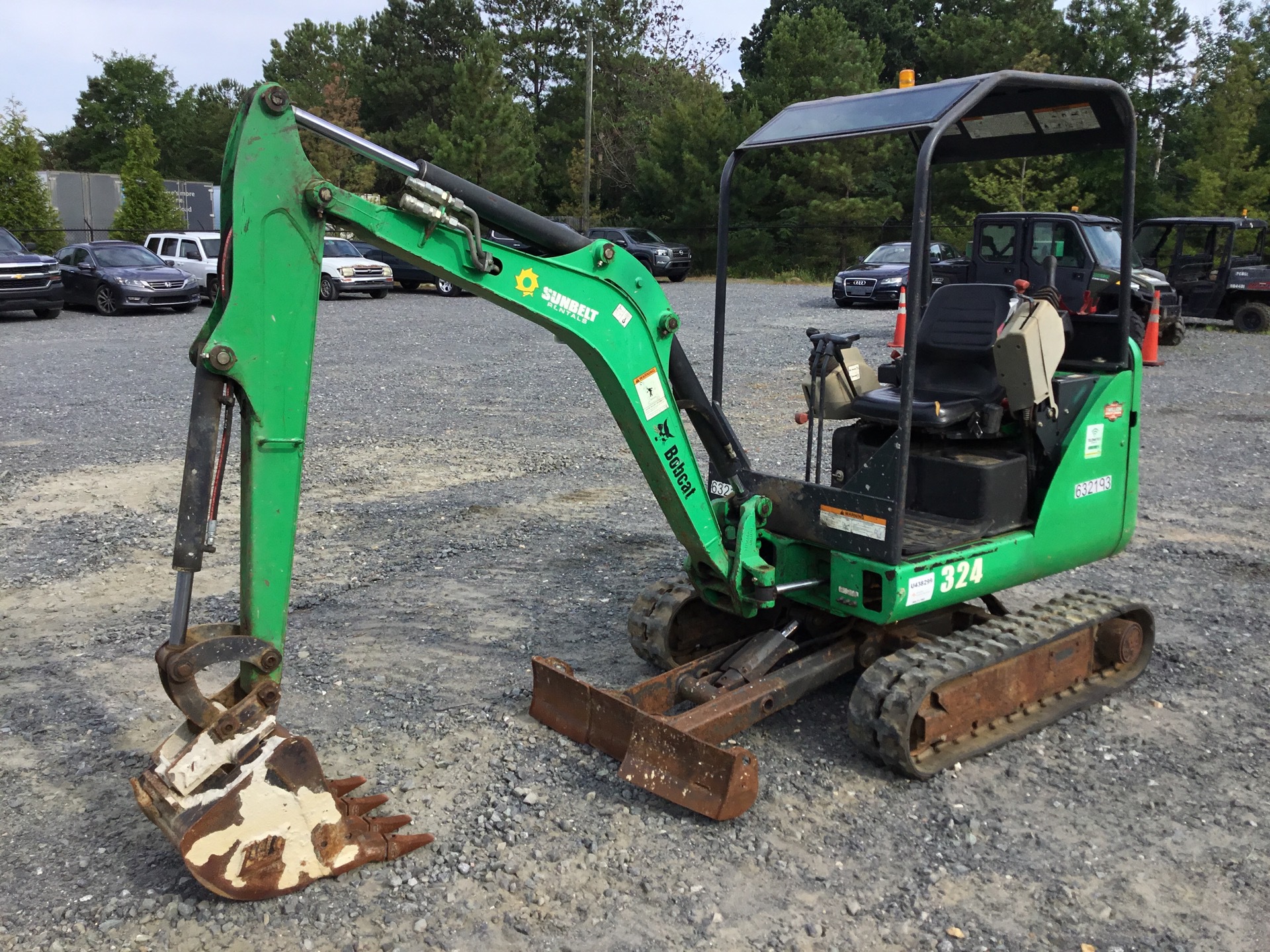 2014 Bobcat 324M Mini Excavator