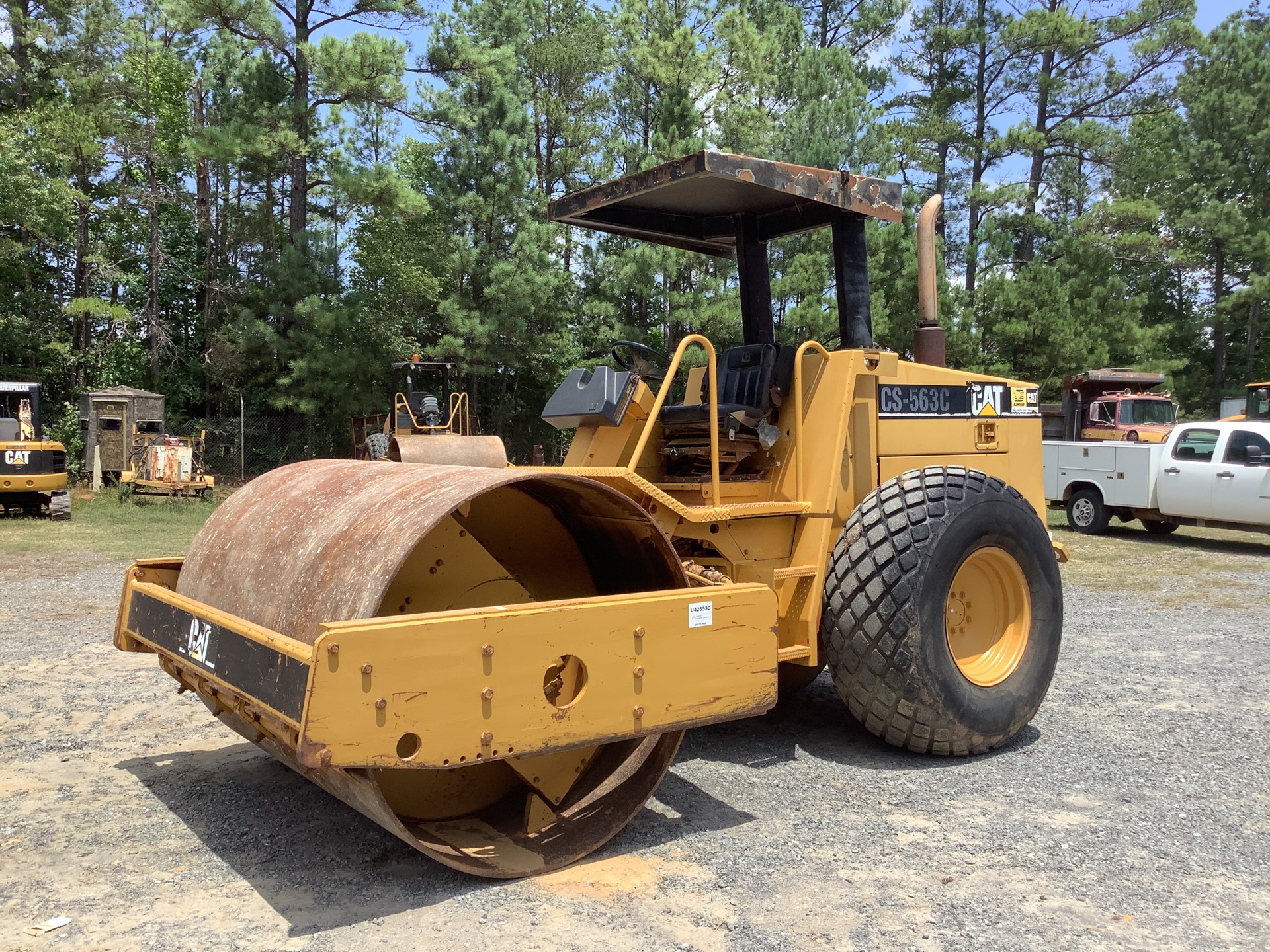 1997 Cat CS-563C Smooth Drum Compactor