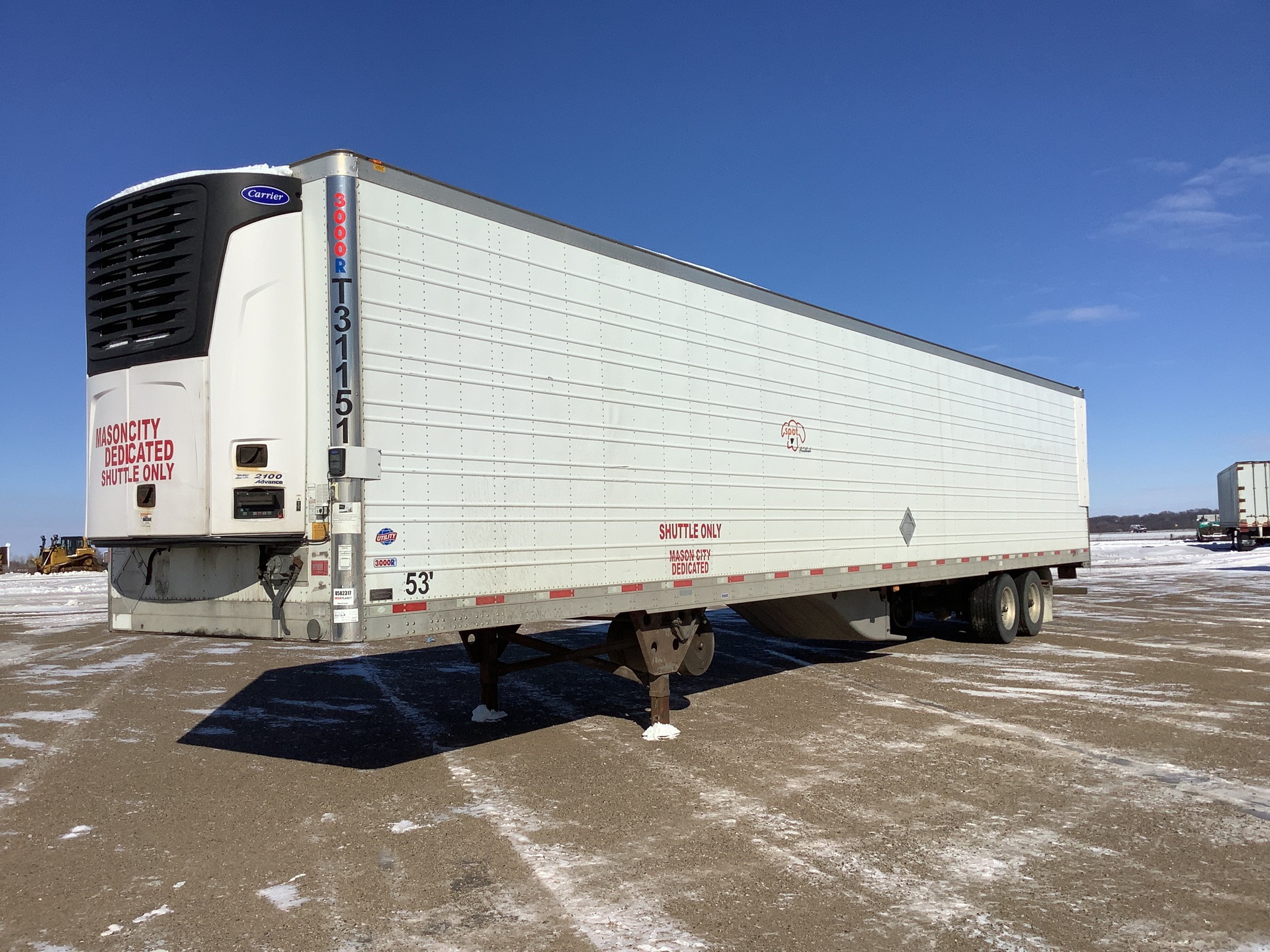 2013 Utility VS2RA T/A Refrigerated Trailer